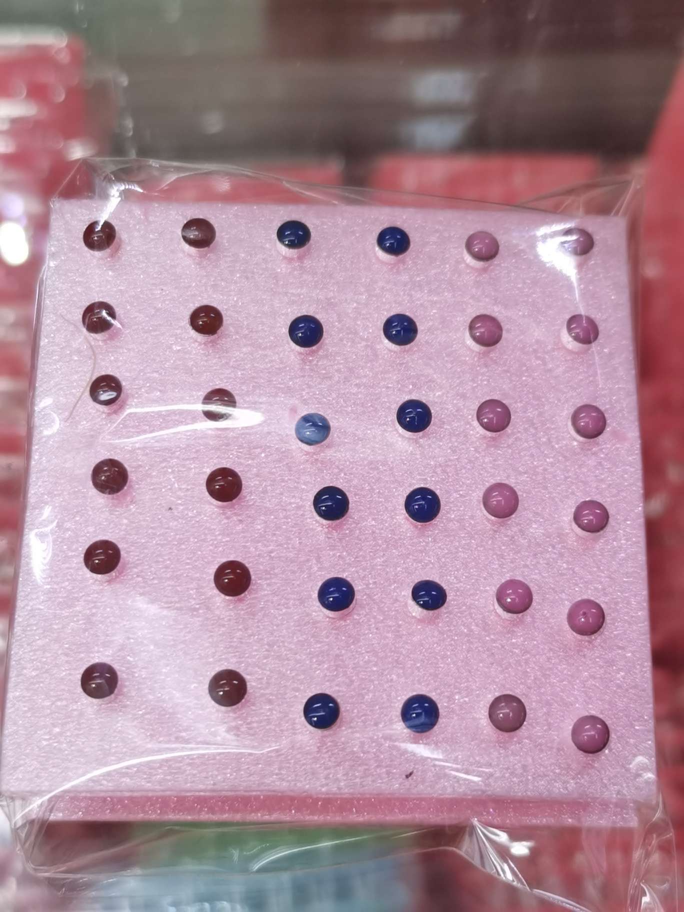 Get your ears pierced and nail them in color