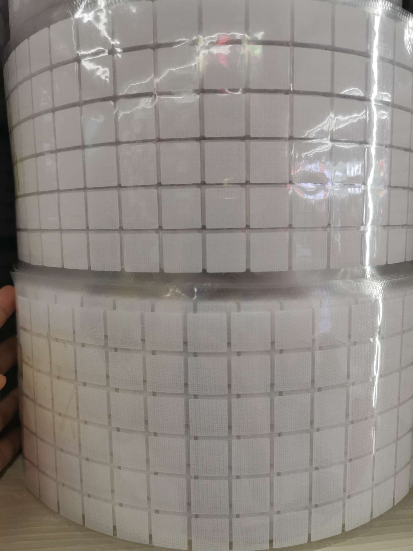 1.5*1.5cm square self-adhesive Velcro