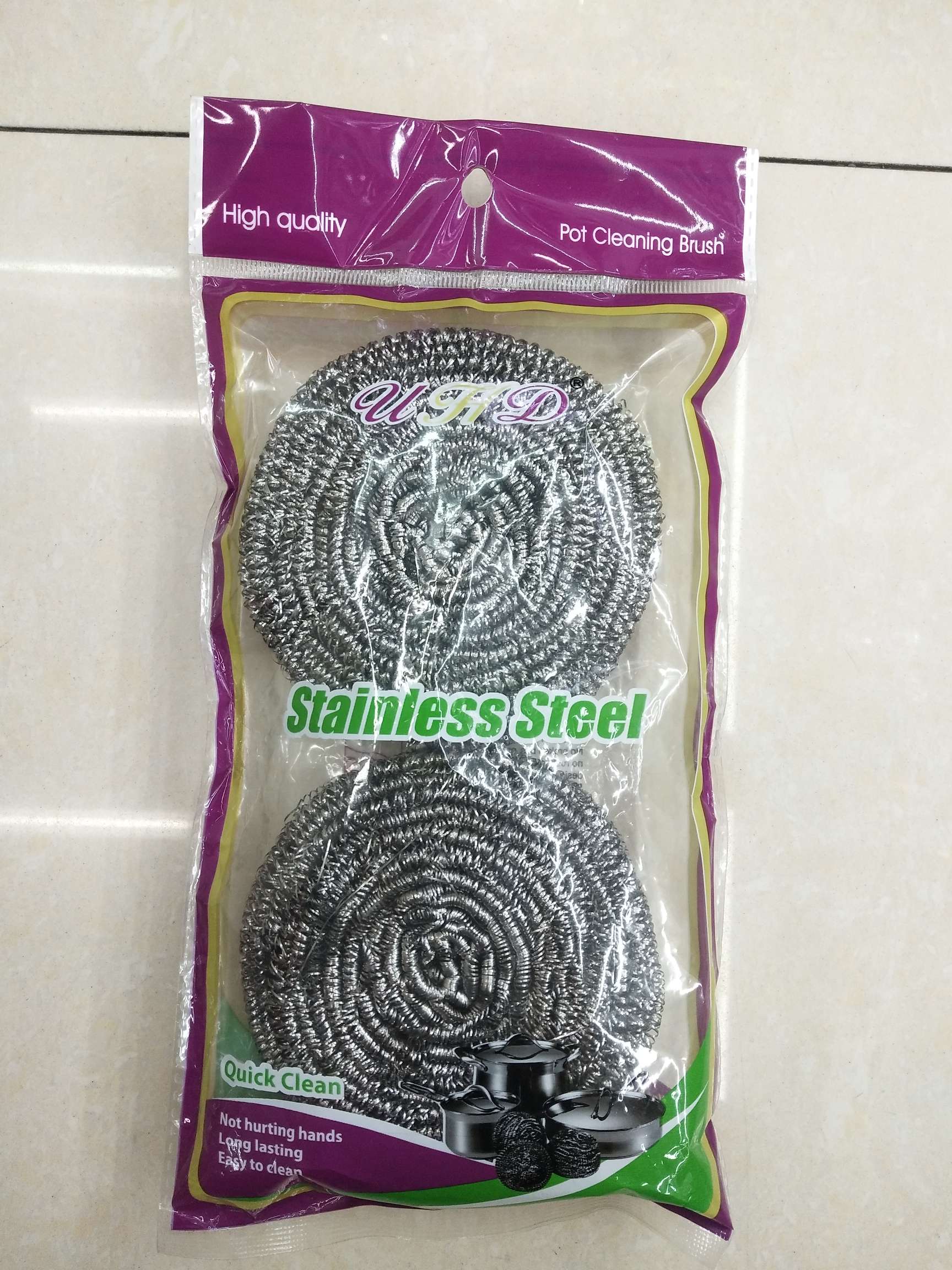 The factory direct country yong clean ball, article number H606 2PC 40 grams, wash pot ball clean ball thumbnail