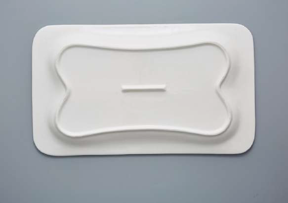 Rectangular Ribbon Tray 10 Inches Specification drawing