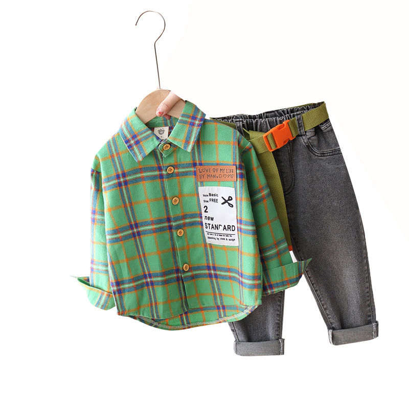 Men's Spring suit Korean version handsome little boy 2020 new Western style children's Spring Suit male leisure trend thumbnail