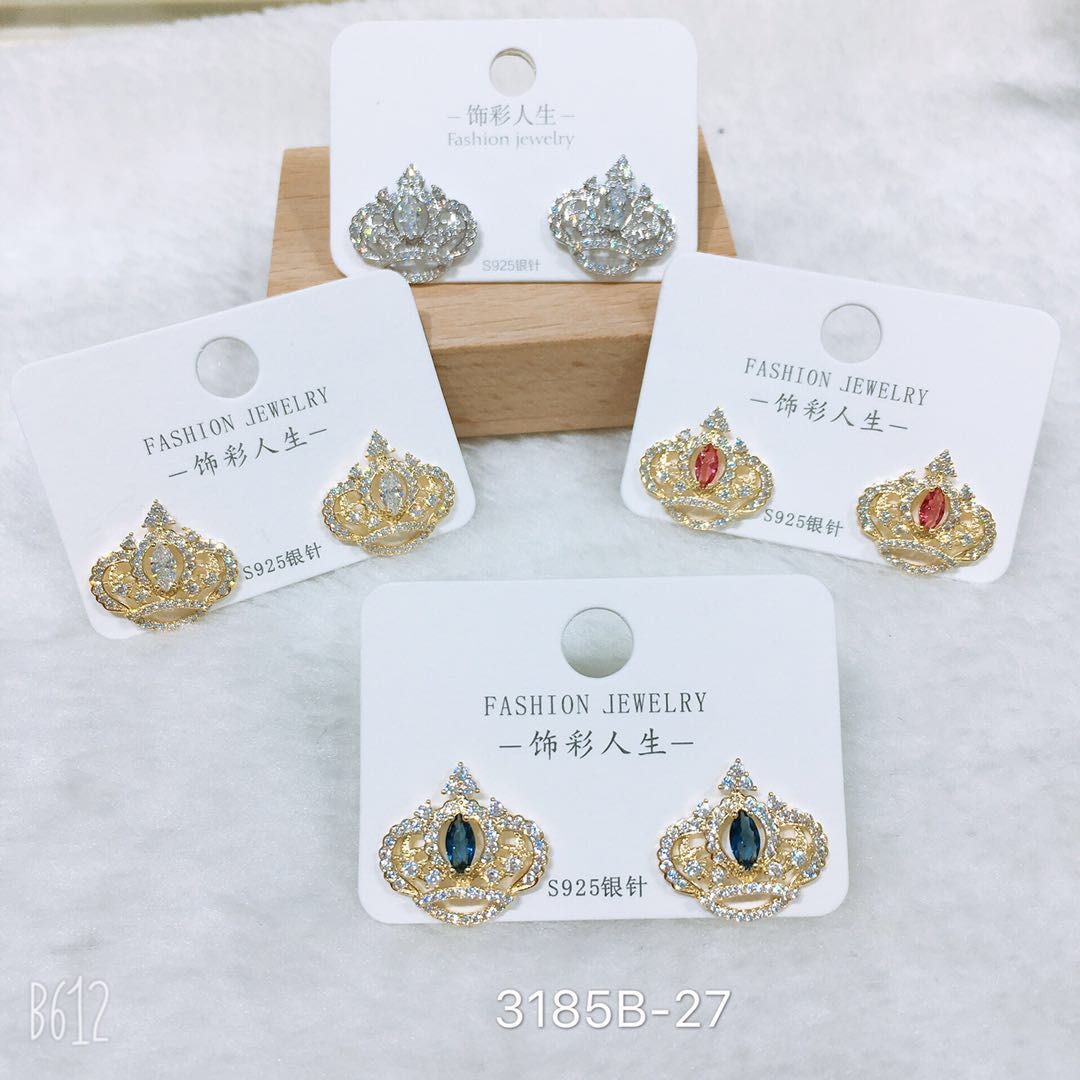 S925银针耳环产品图