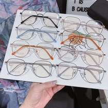 Large frame metal Korean frame fashion edition 8