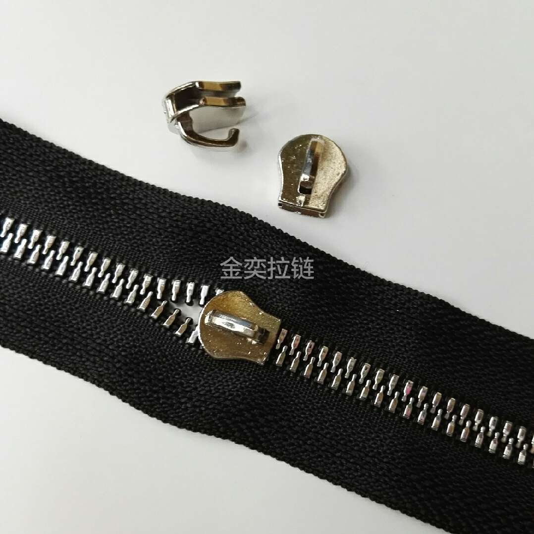 5# Resin imitation metal imitation hanging white open one - end bags clothing general 5
