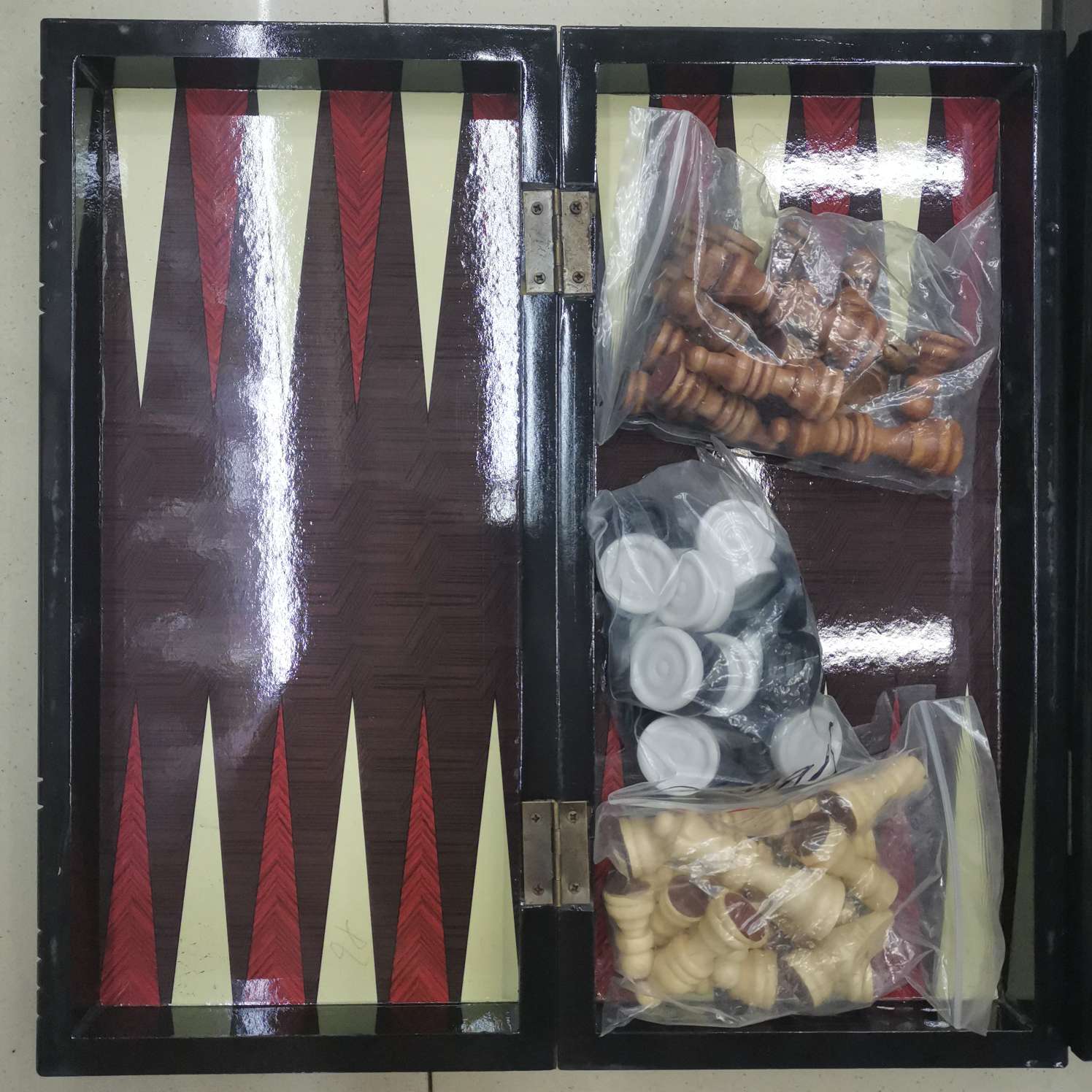 国际象棋咖啡书本式细节图