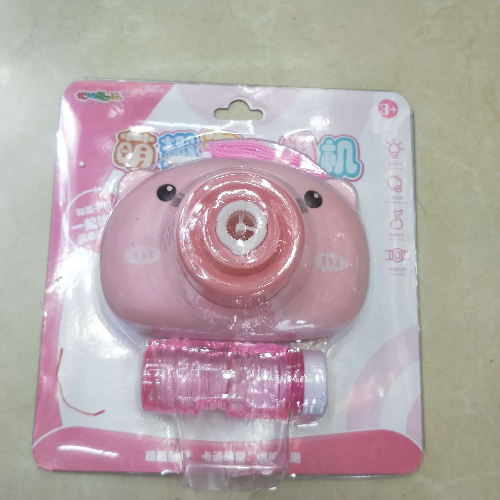 小猪相机泡泡机产品图