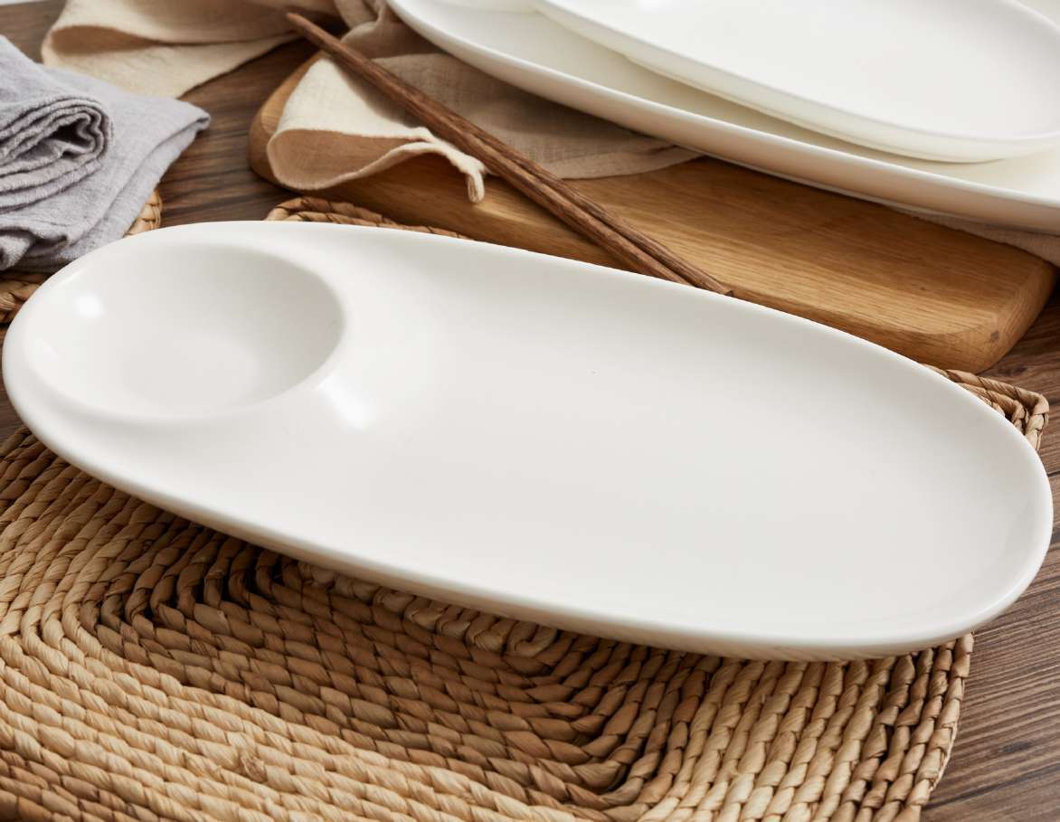 Denier Sushi Plate 11 Inches