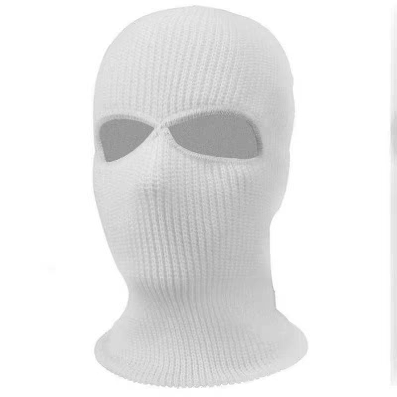 Keep warm in autumn and winter, leaky mouth and protect against cold in winter.

Outdoor wool cap three holes face dust thumbnail