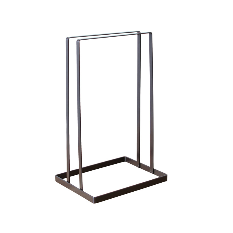 Hanger Storage Accessories Free Perforation-Free Multi-Functional Iron Art Storage Shelf Space Saving Wardrobe Hanger Organizer Specification drawing