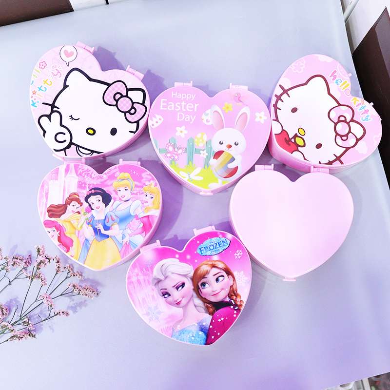 Circular double box with peach center lens 🌸 thumbnail