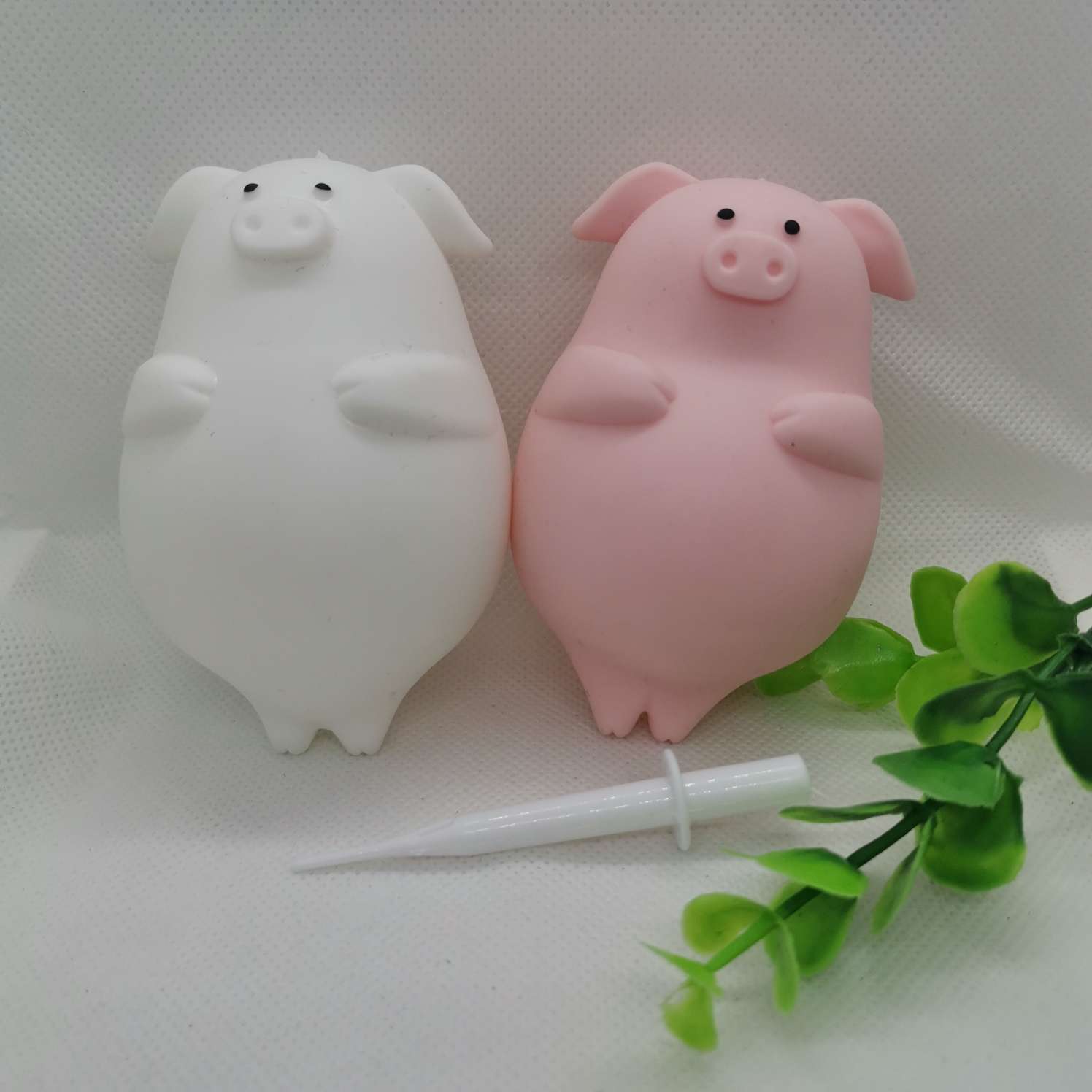 抖音网红地推夜市爆款减压可爱卡通玩具吹气动物系列站猪详情图7