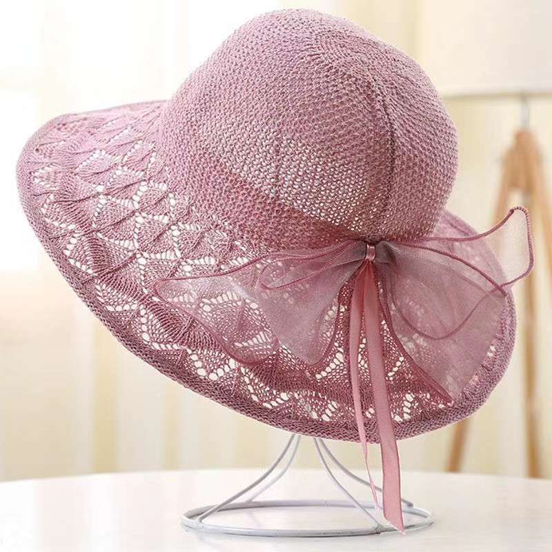 Knitted butterfly hat thumbnail