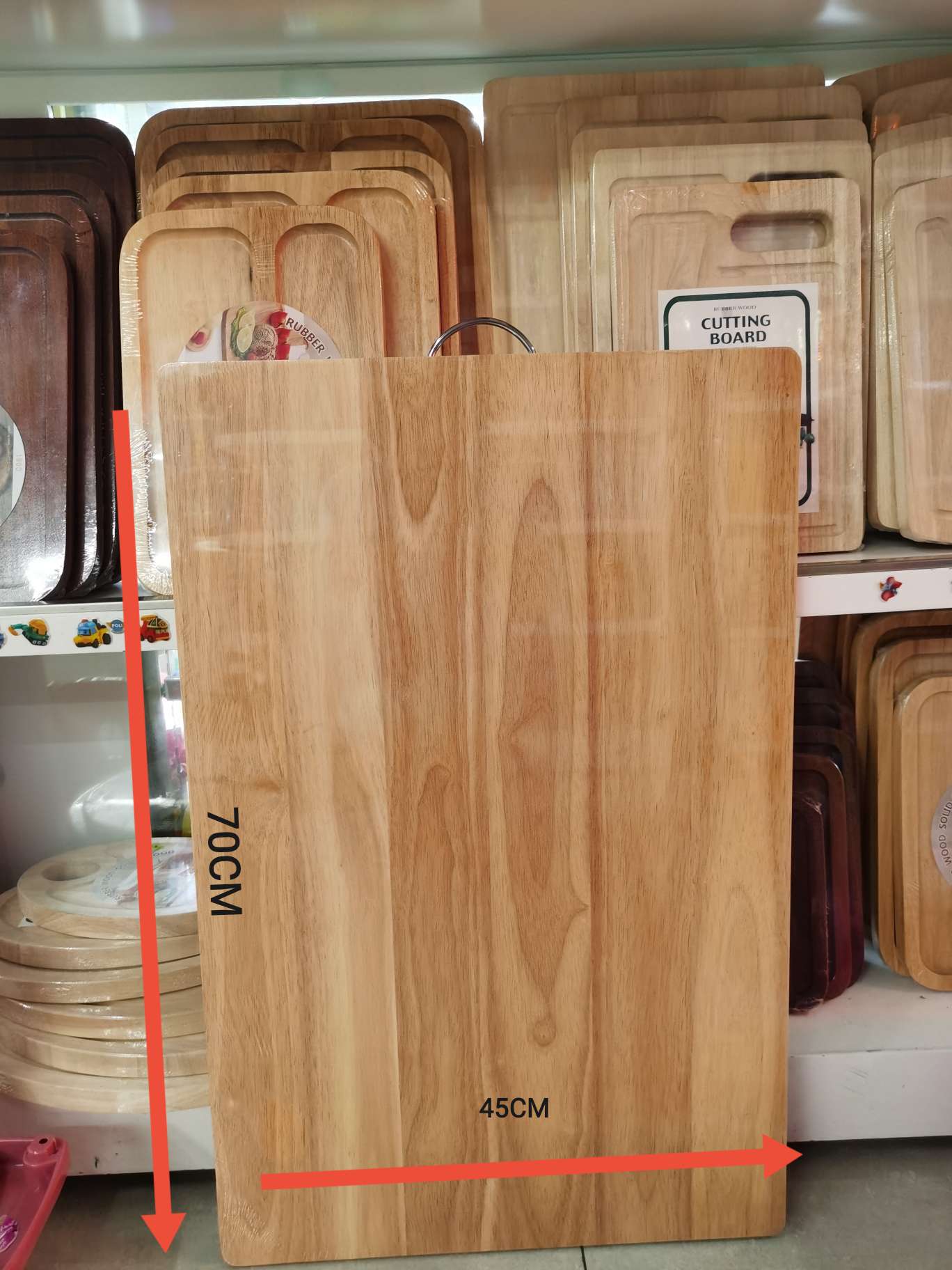 面板家用和面板实木大号厨房案板超大擀面板特大砧板切菜板详情图2