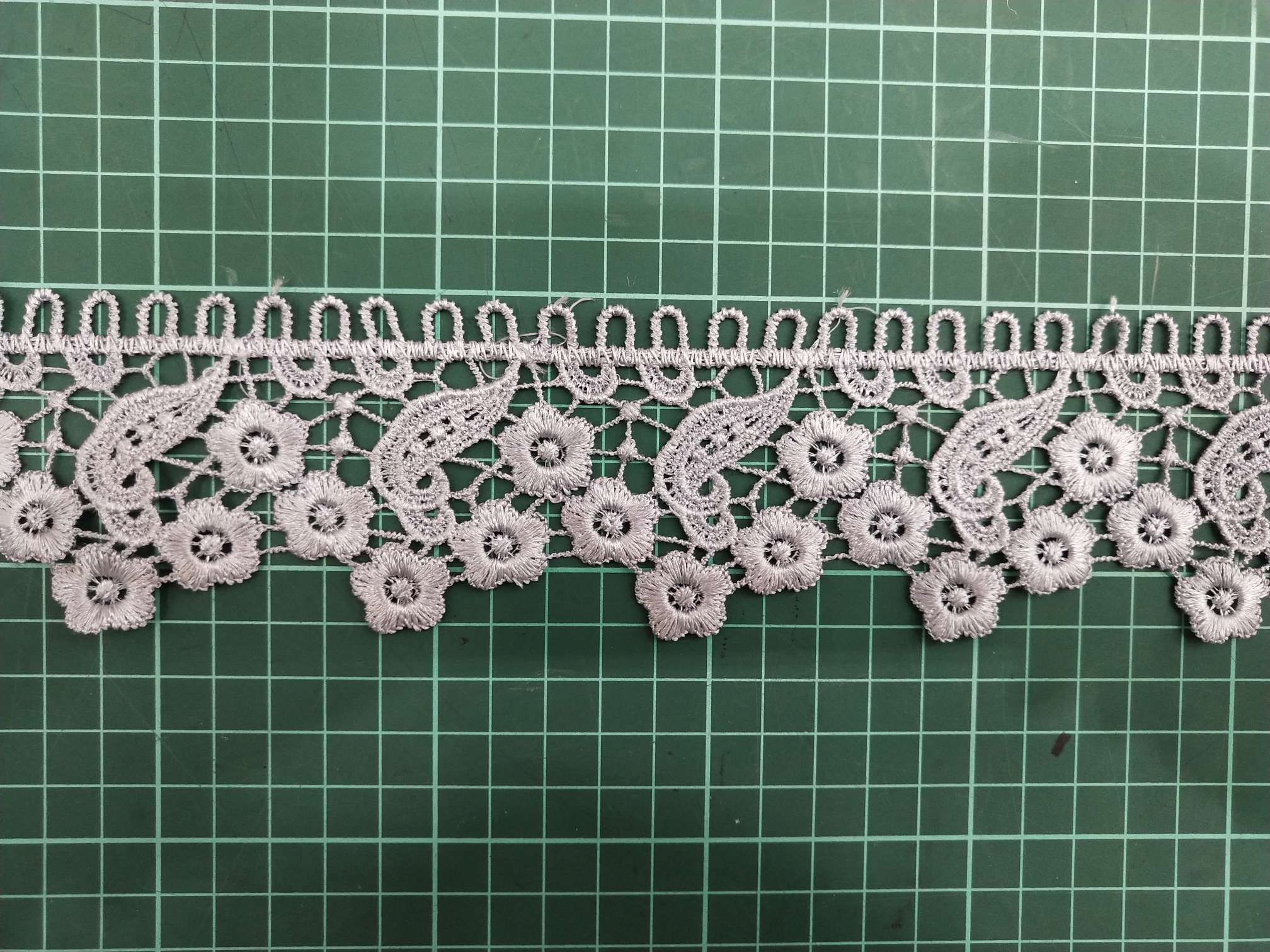 Single-sided water-soluble lace clothing accessory accessories