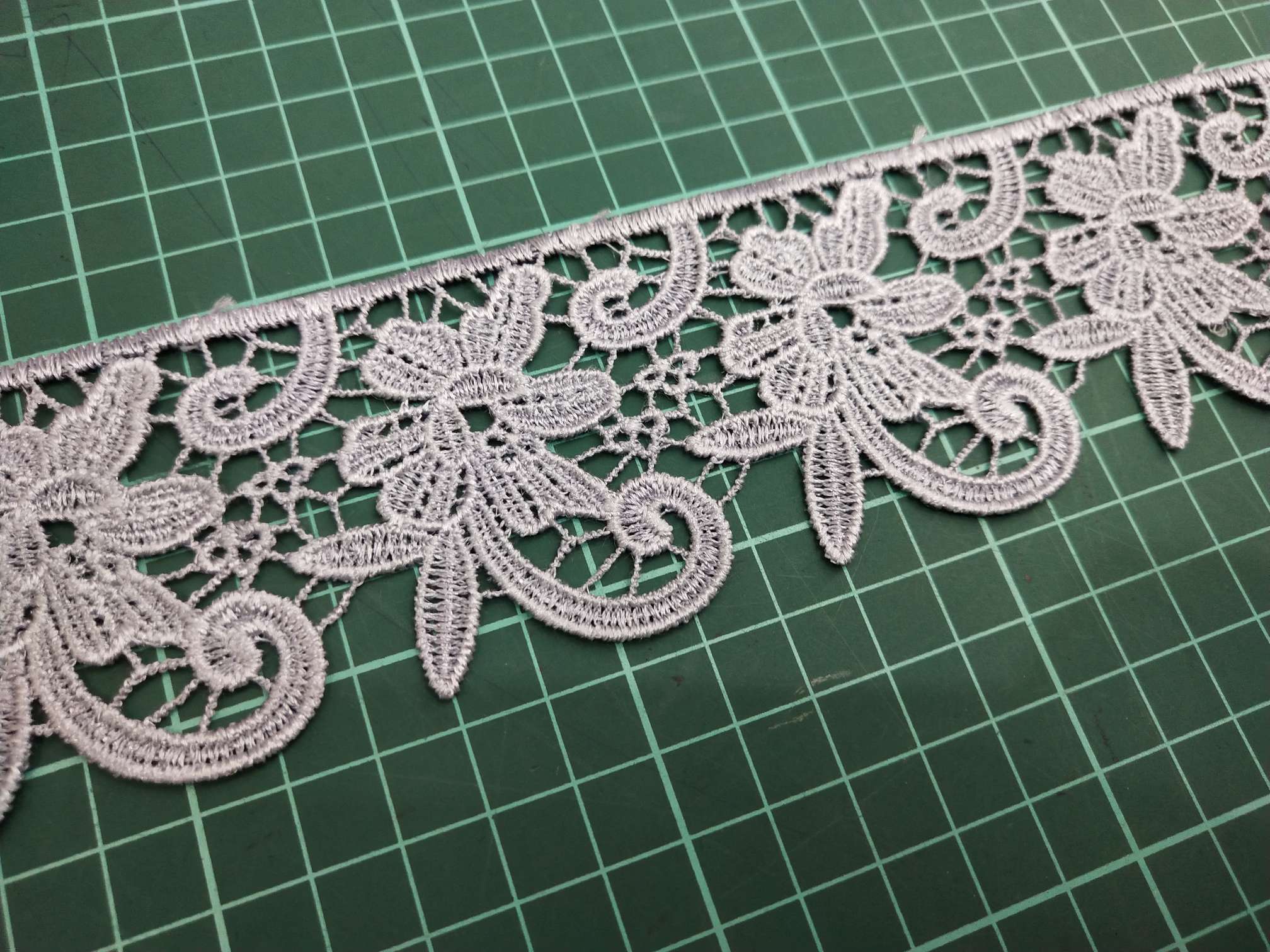 New factory direct sales water-soluble lace polyester lace details Picture