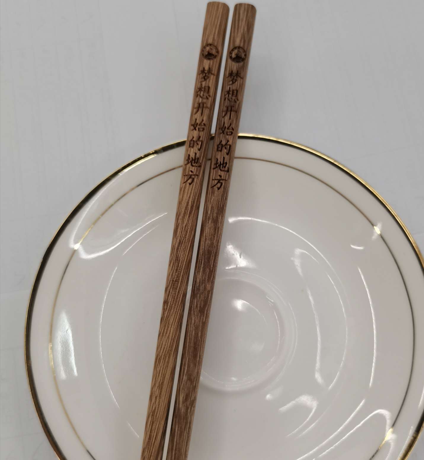 各种广告筷订制白底实物图