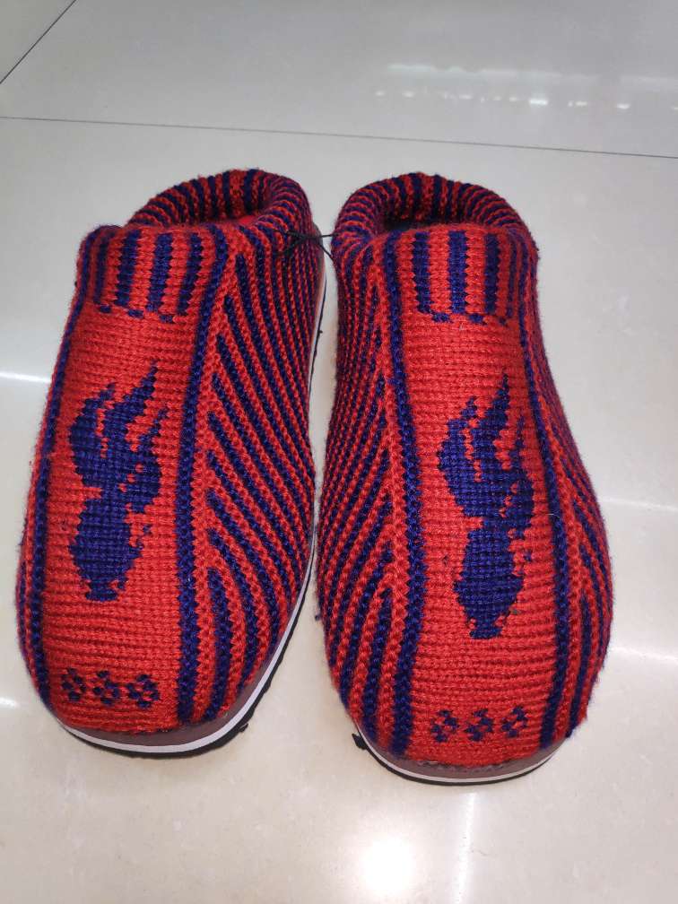 Woollen handmade slippers thumbnail