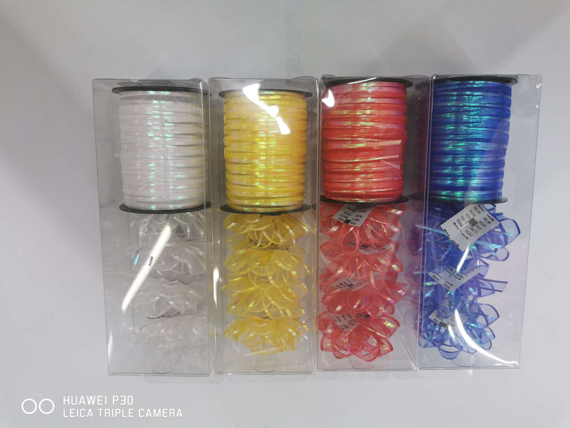 4pcs雪纱星星花+雪纱小线圈细节图