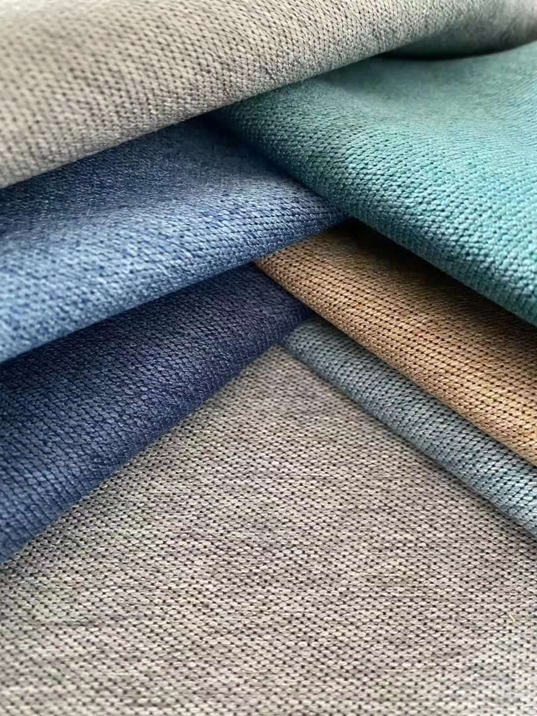 Knitted textile Mercury Linen 2 curtains undefined