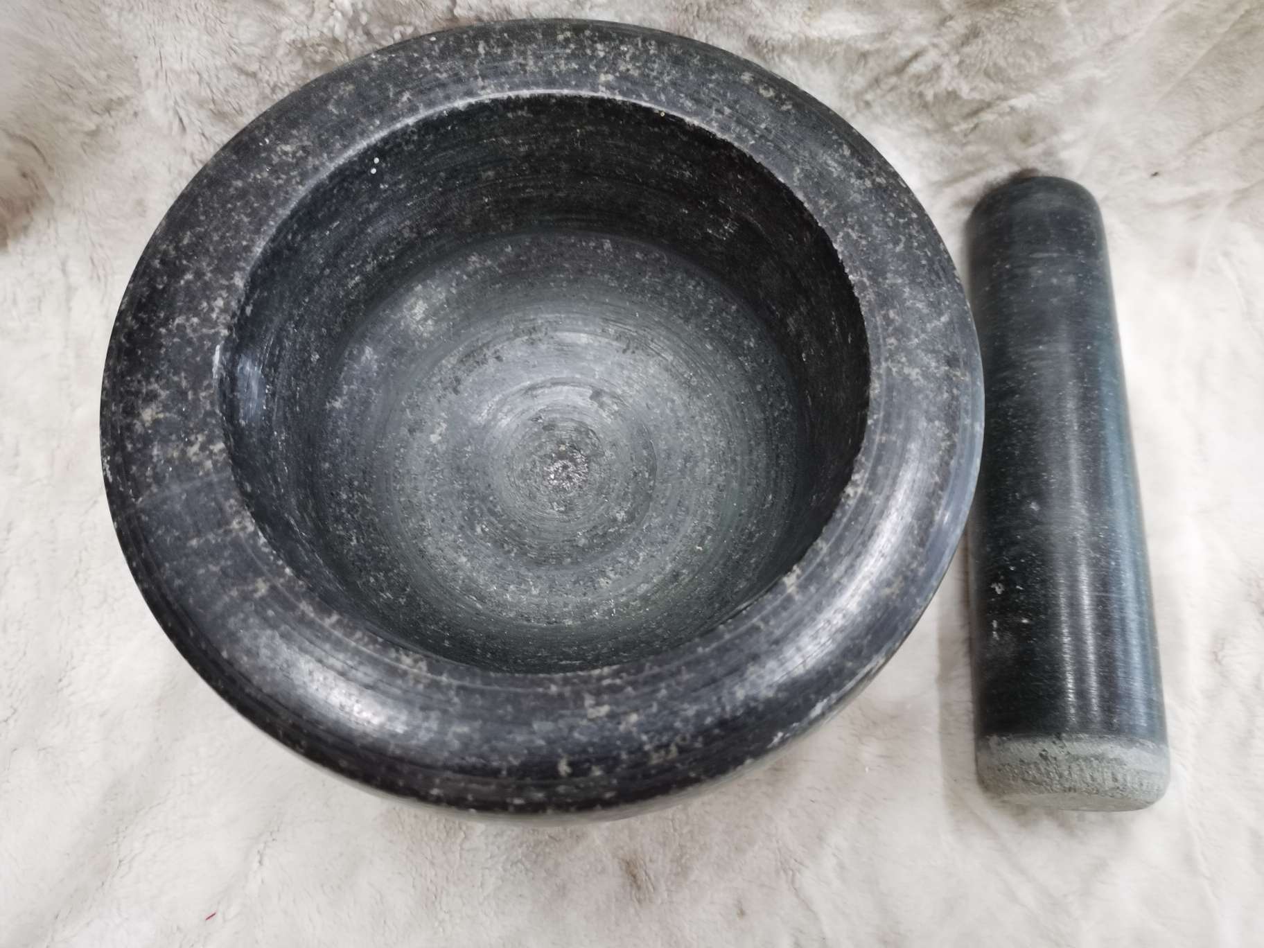 平口18cm花岗岩捣蒜器产品图