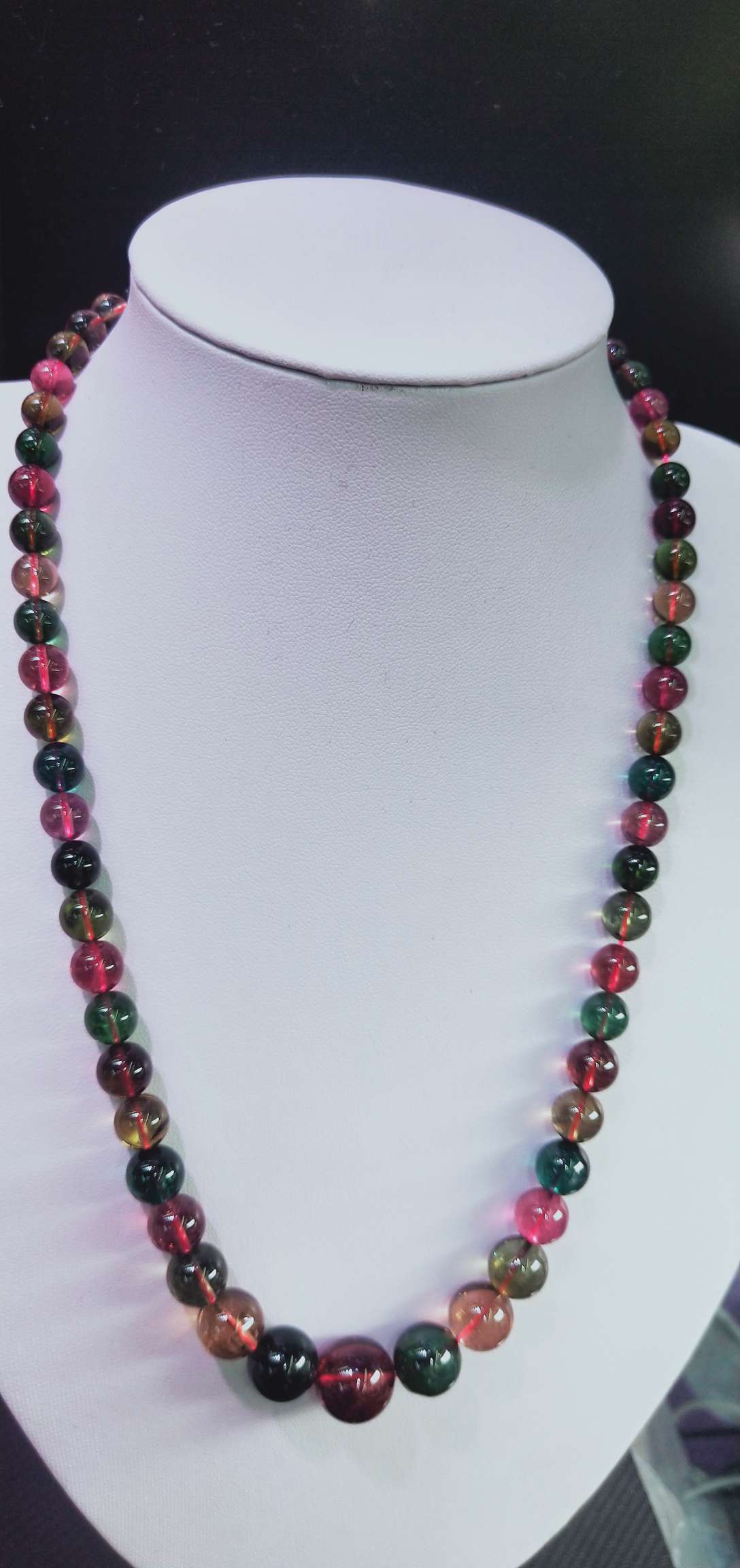 Premium tourmaline necklace