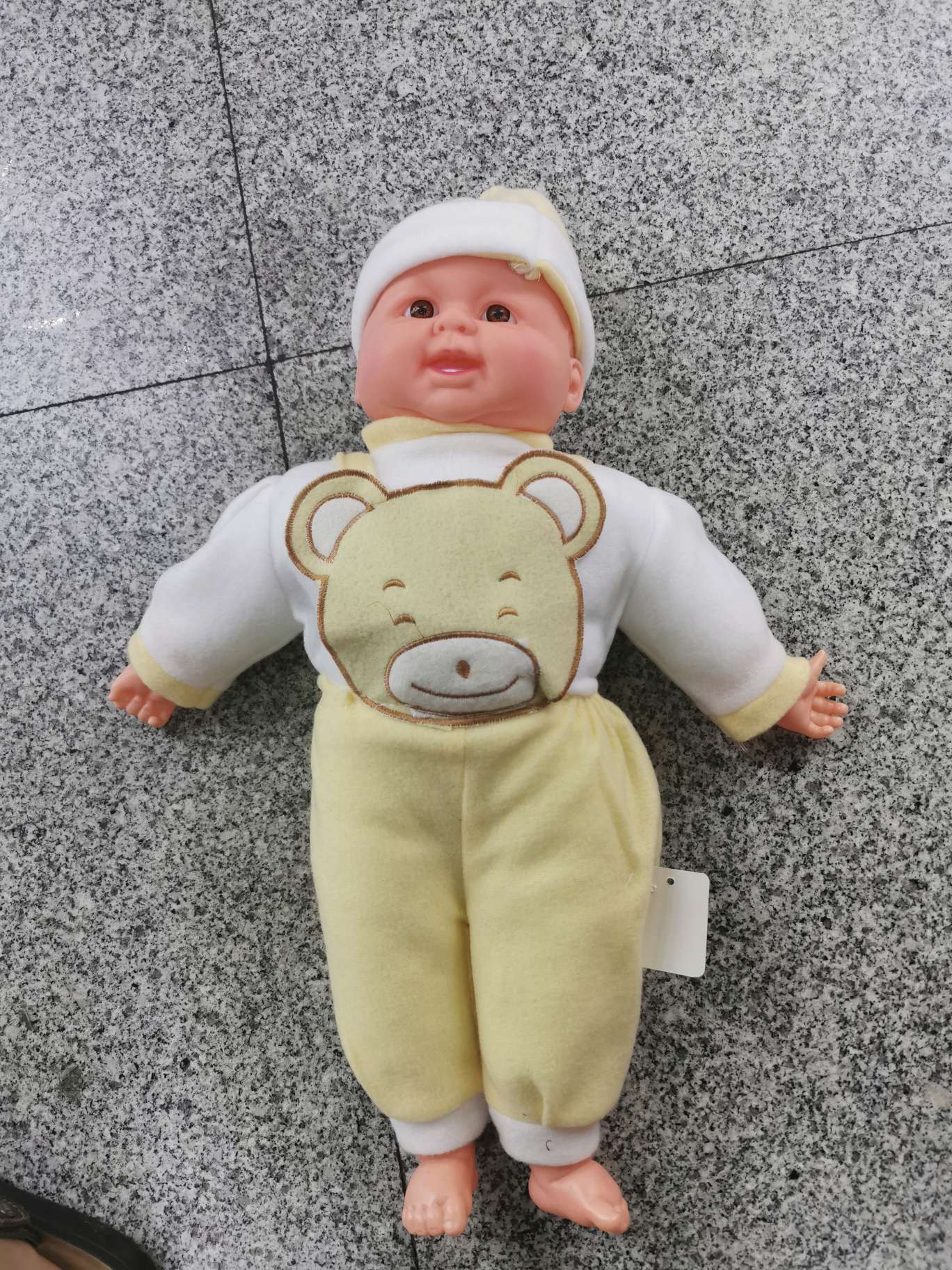 48cm Laughing Doll Vinyl doll four-color bestseller toy music plush electric