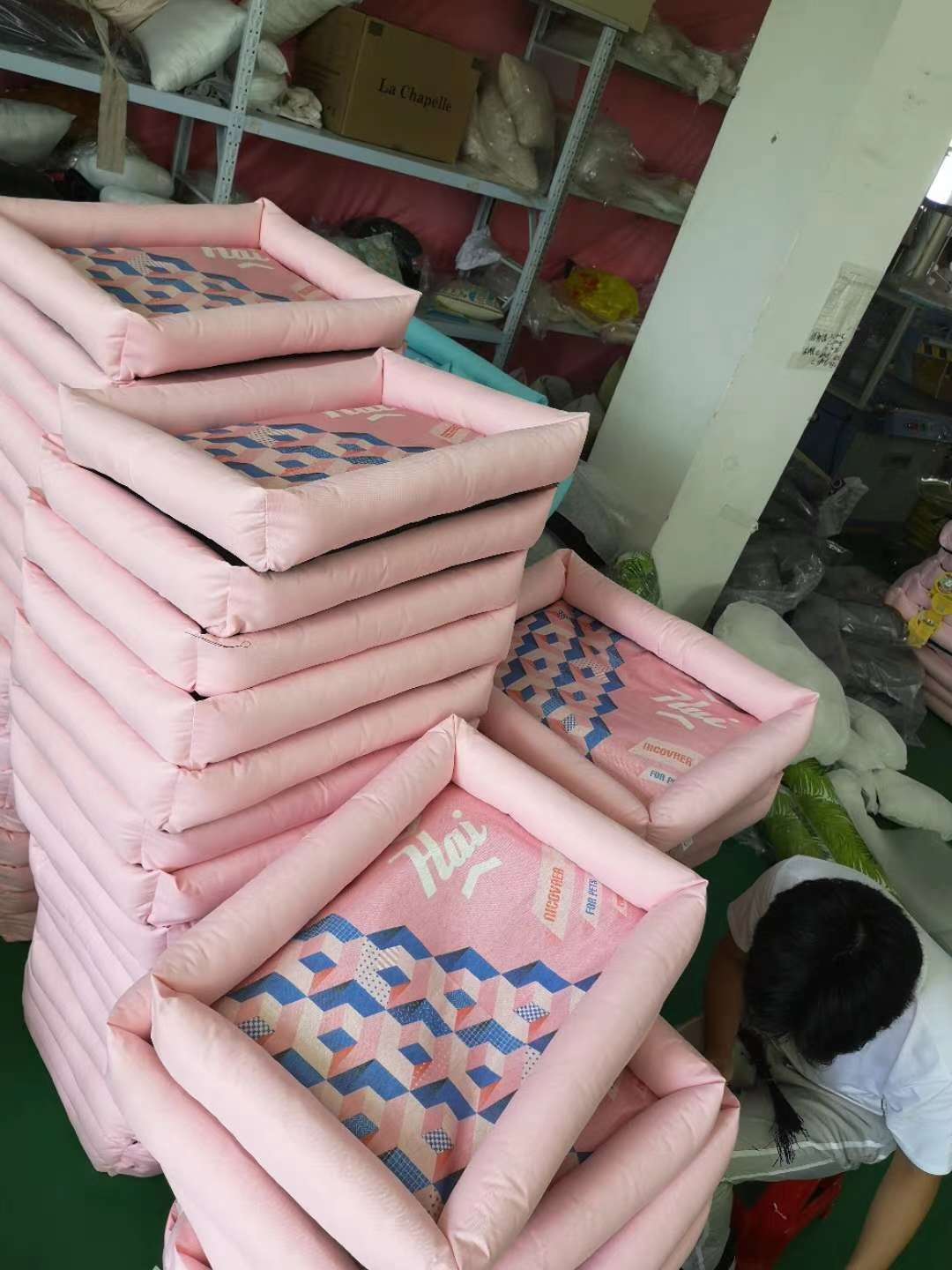 夏季凉感狗窝/宠物用品狗窝/宠物冰丝狗窝产品图
