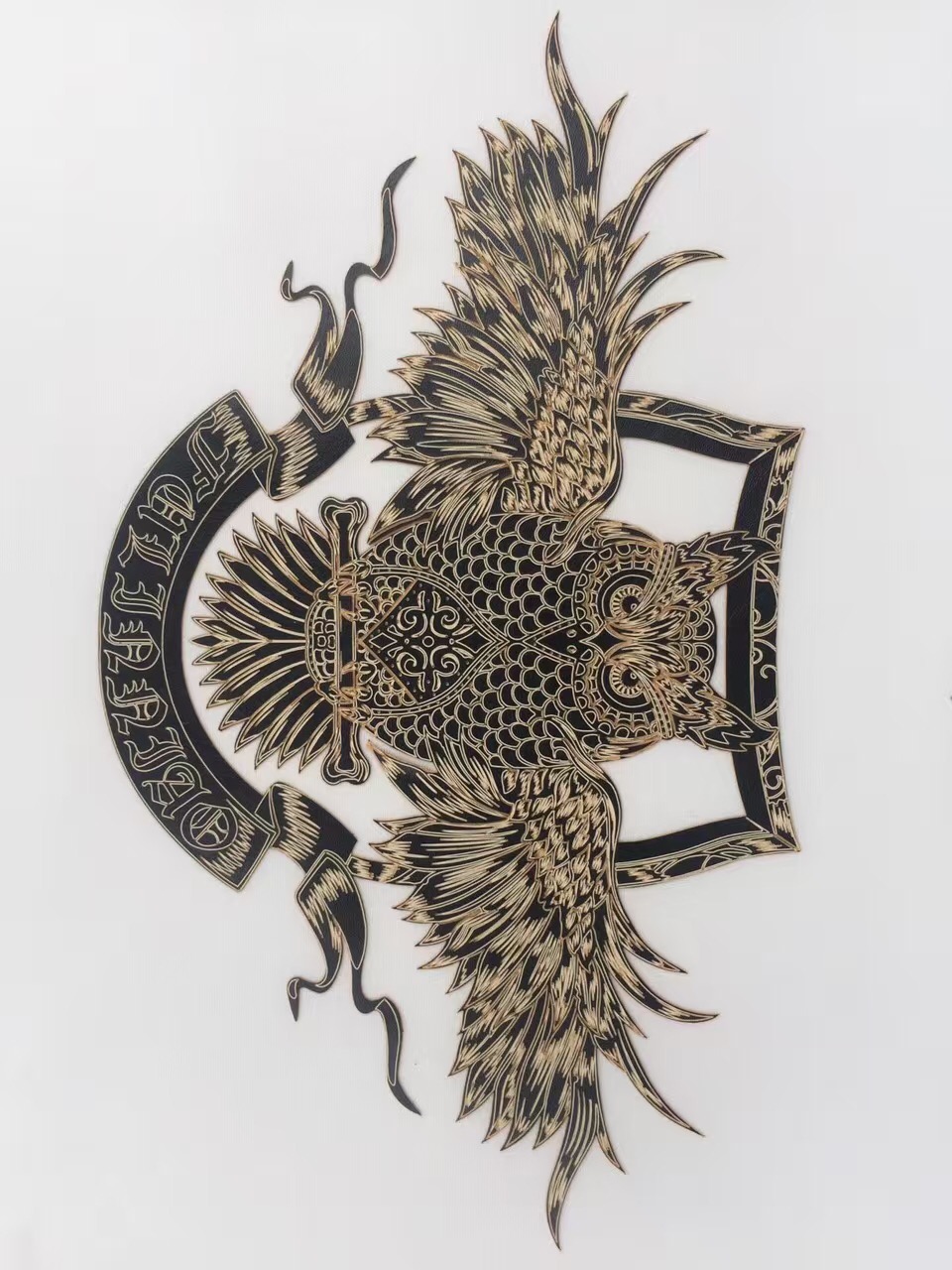 Laser burn series