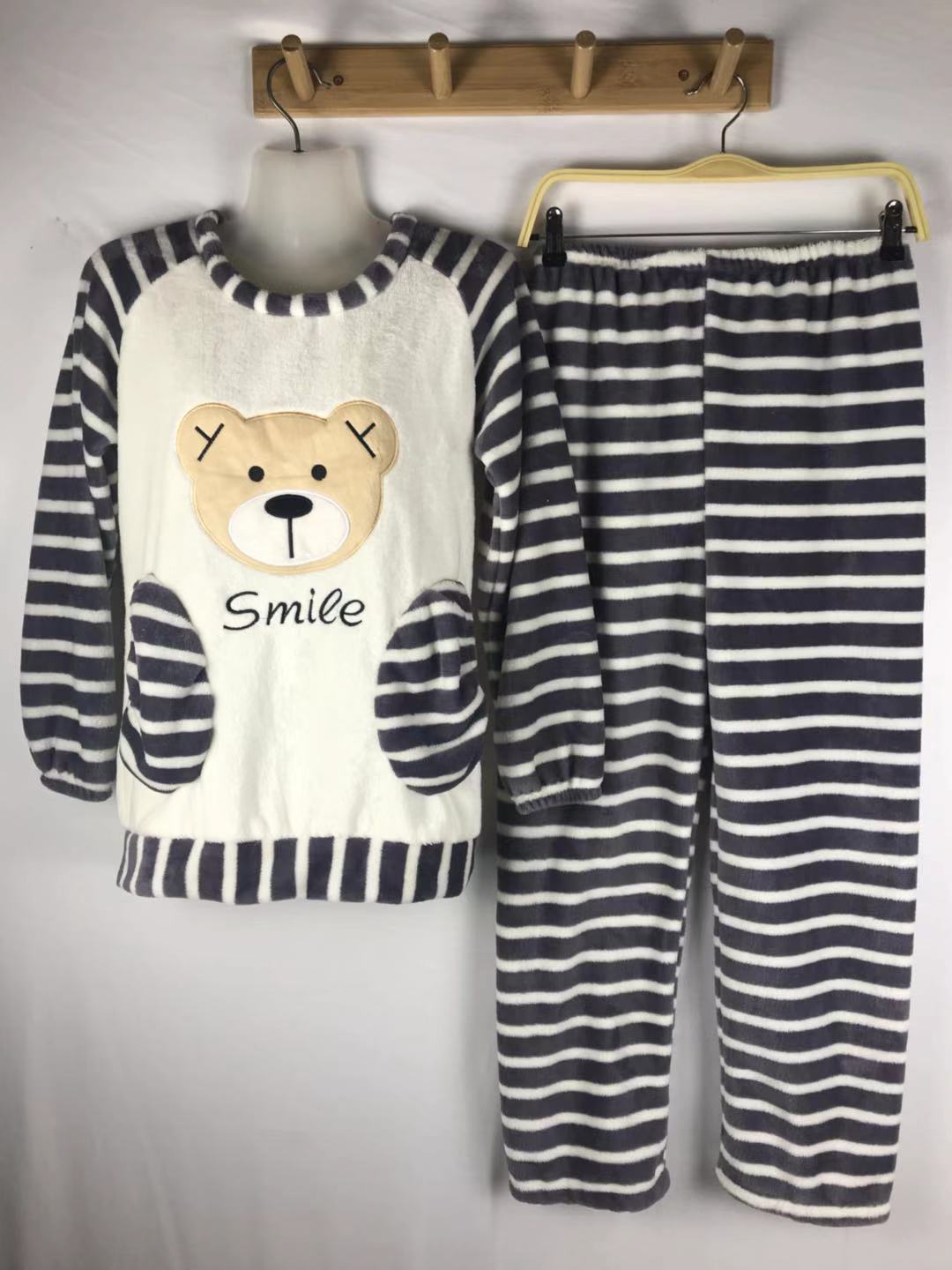 Flannel Pajamas Set, Style, Affordable, Welcome New And Old Customers To Buy Item Picture