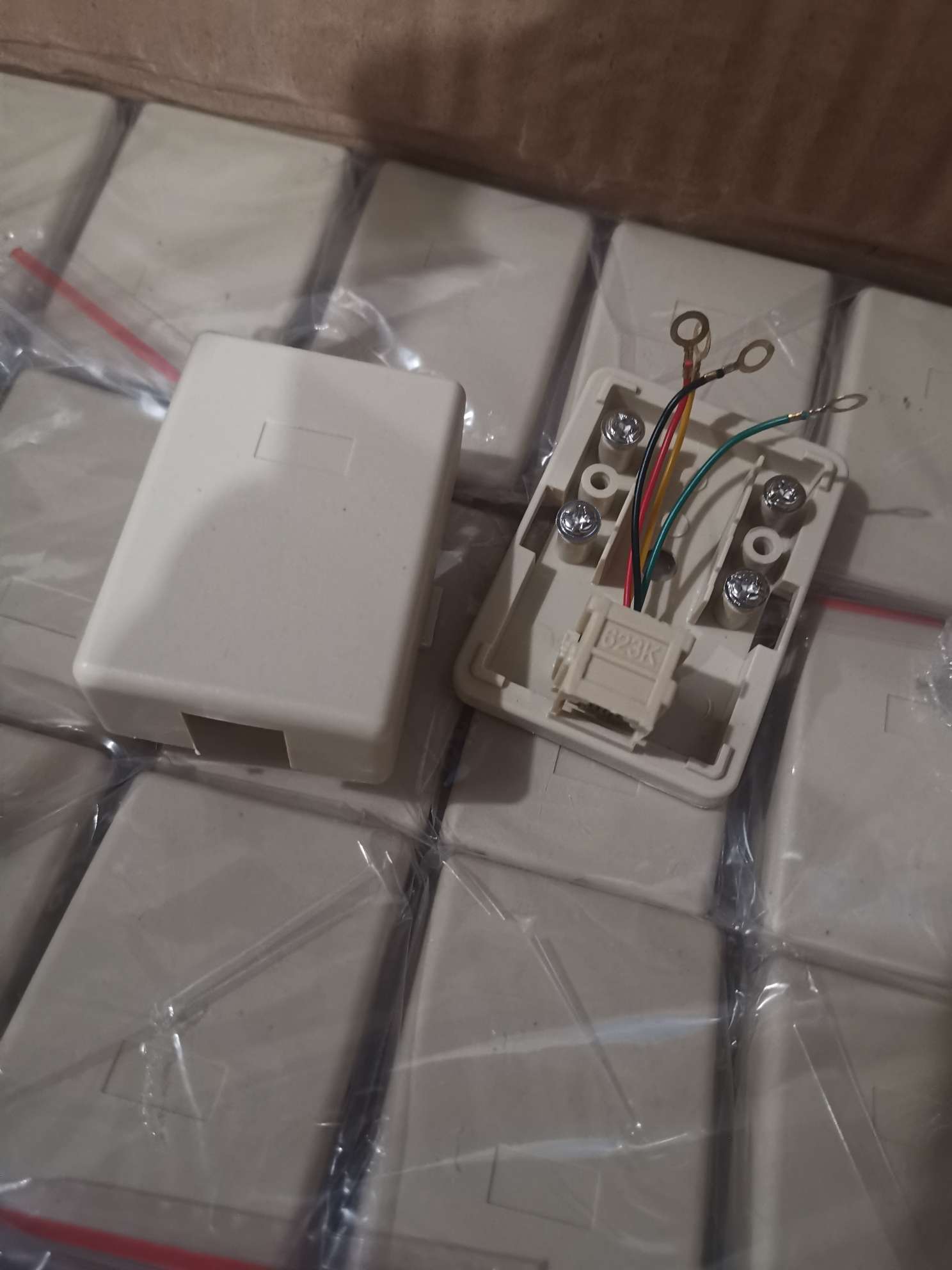 Factory direct telephone box double hole junction box four - core box thumbnail