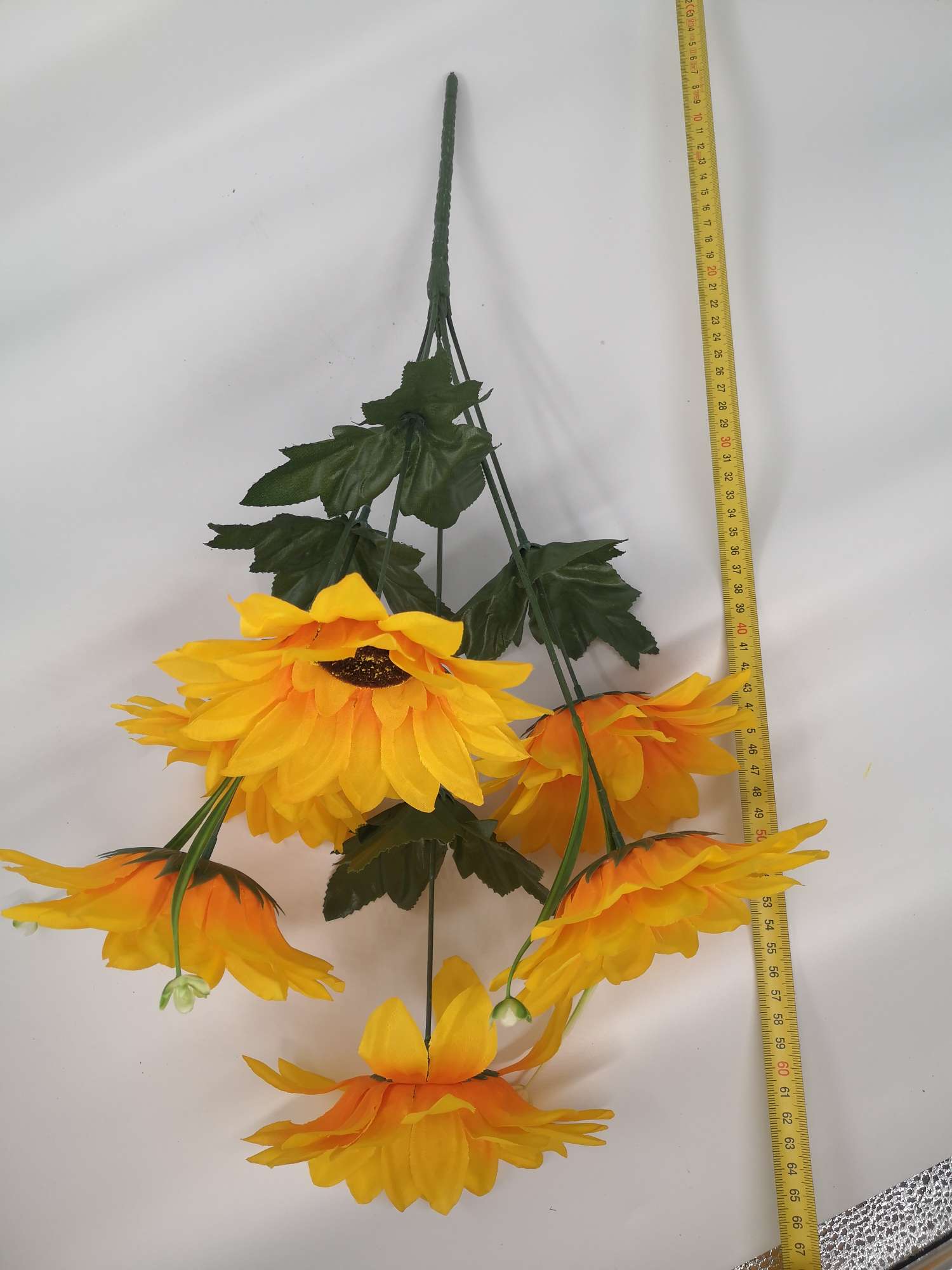 Six simulated sunflowers thumbnail