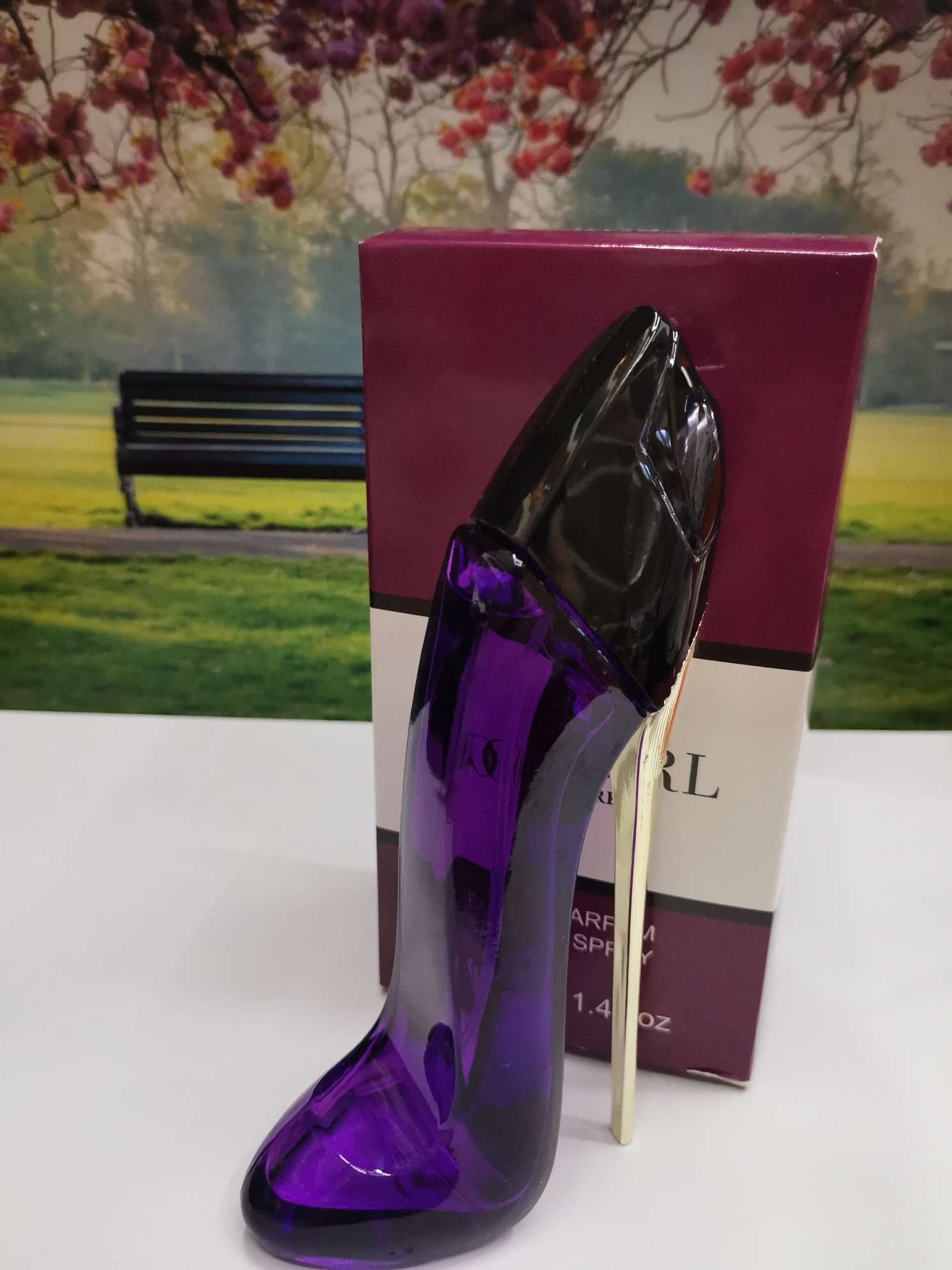 50g high-heeled women's perfume with Oriental fragrance, fresh and long-lasting scent. Factory direct sales for export Item Picture