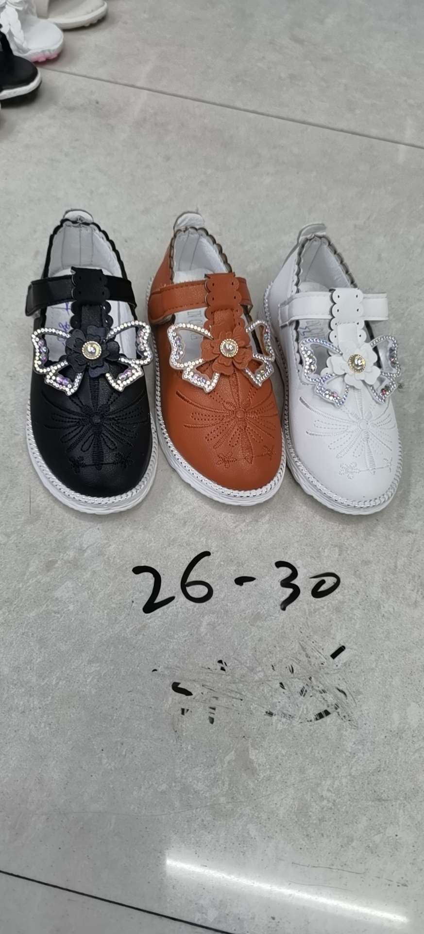 Performance Korean Version Of Girls' Bow Girls' Leather Shoes Fashion Leather Inner Casual Etiquette Shoes