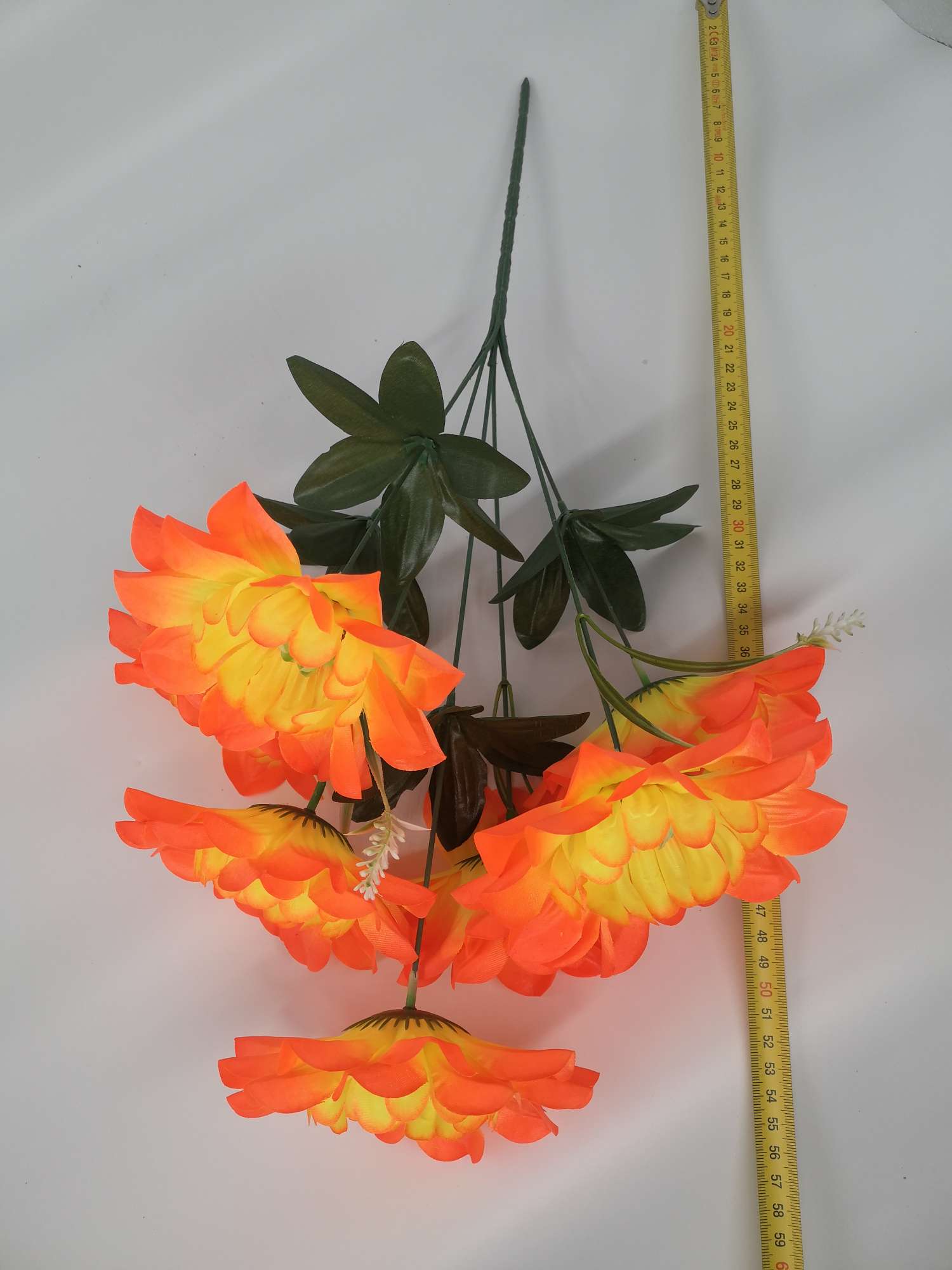 Seven green peony flowers thumbnail