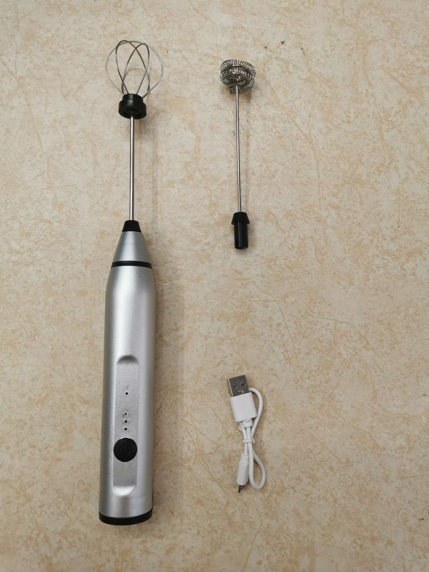 USB充电式咖啡打奶泡器家用电动手持牛奶蛋清奶油发泡器打泡器烘焙