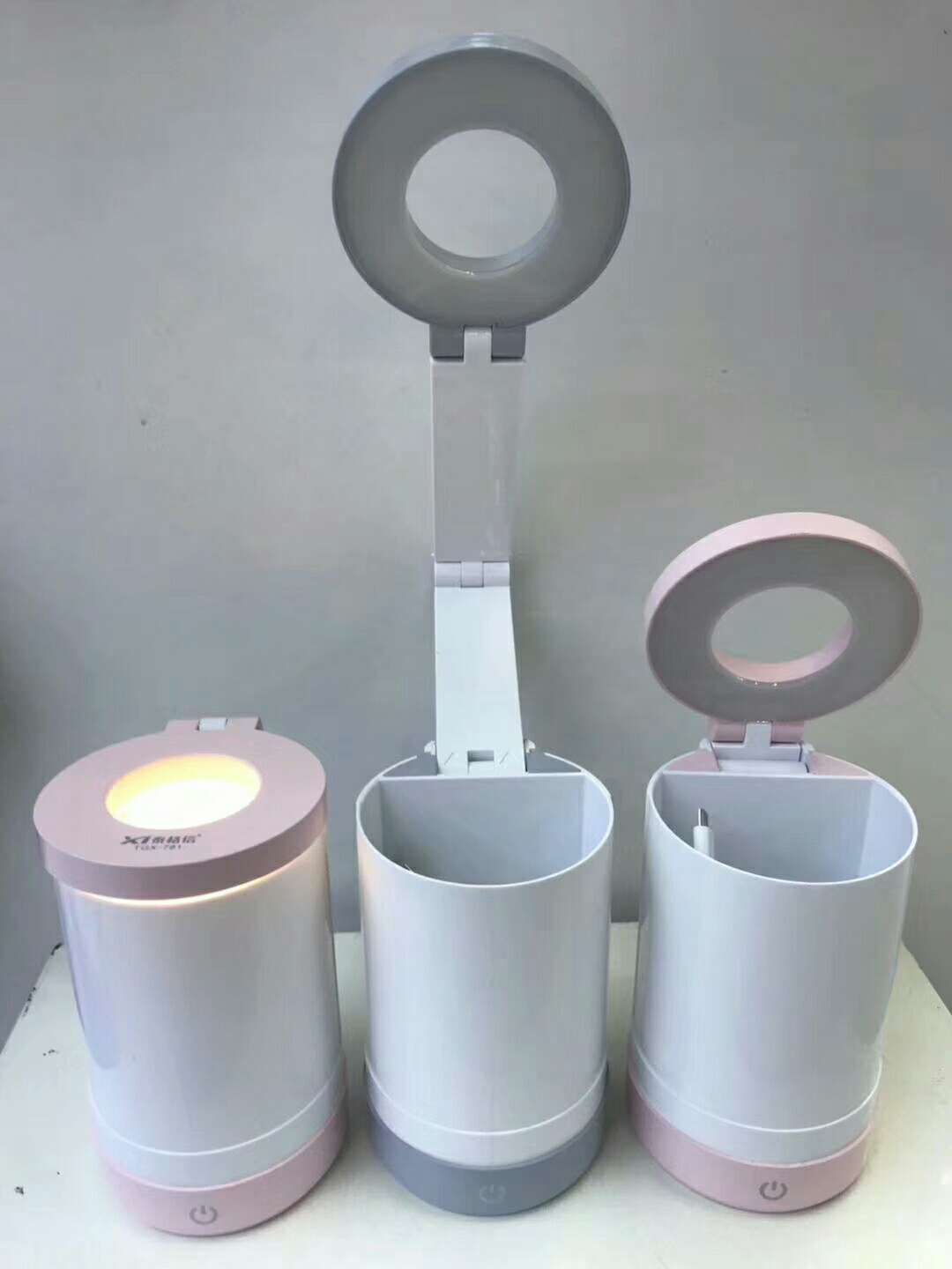 Tgx-781 LED Multi-functional foldable rechargeable lithium Battery desk lamp from Tegxin undefined