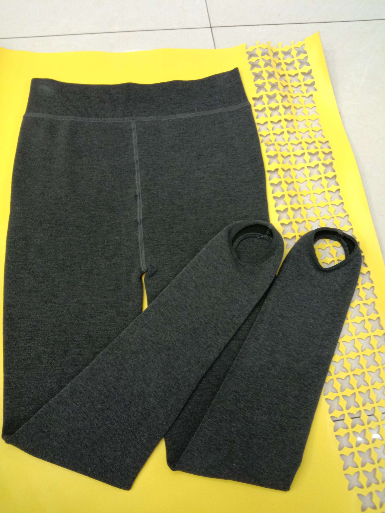 一线裆精梳棉一体裤