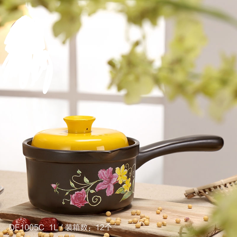 Baked flower milk pan 1L