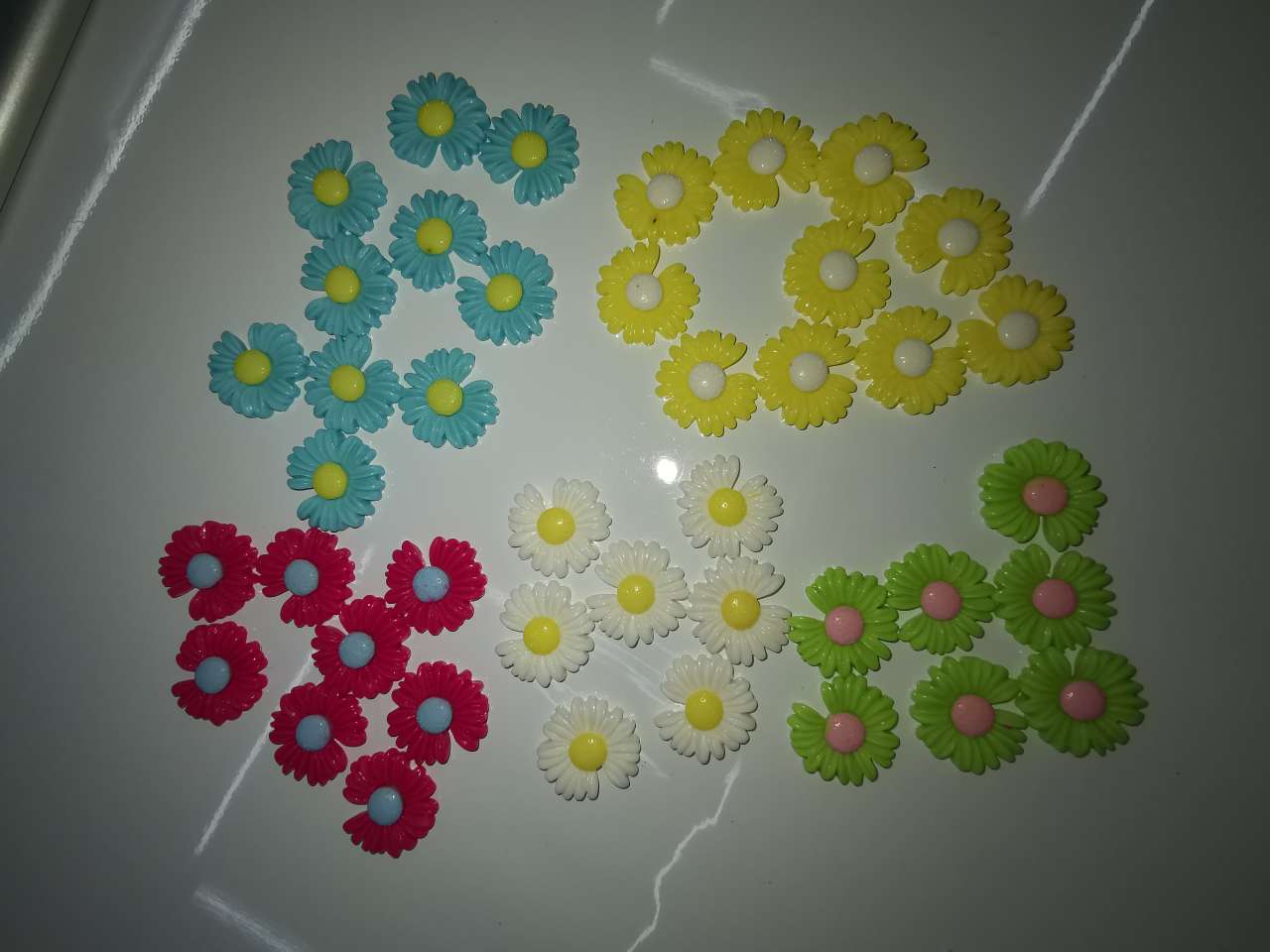 Resin Chrysanthemum For Jewelry Accessories