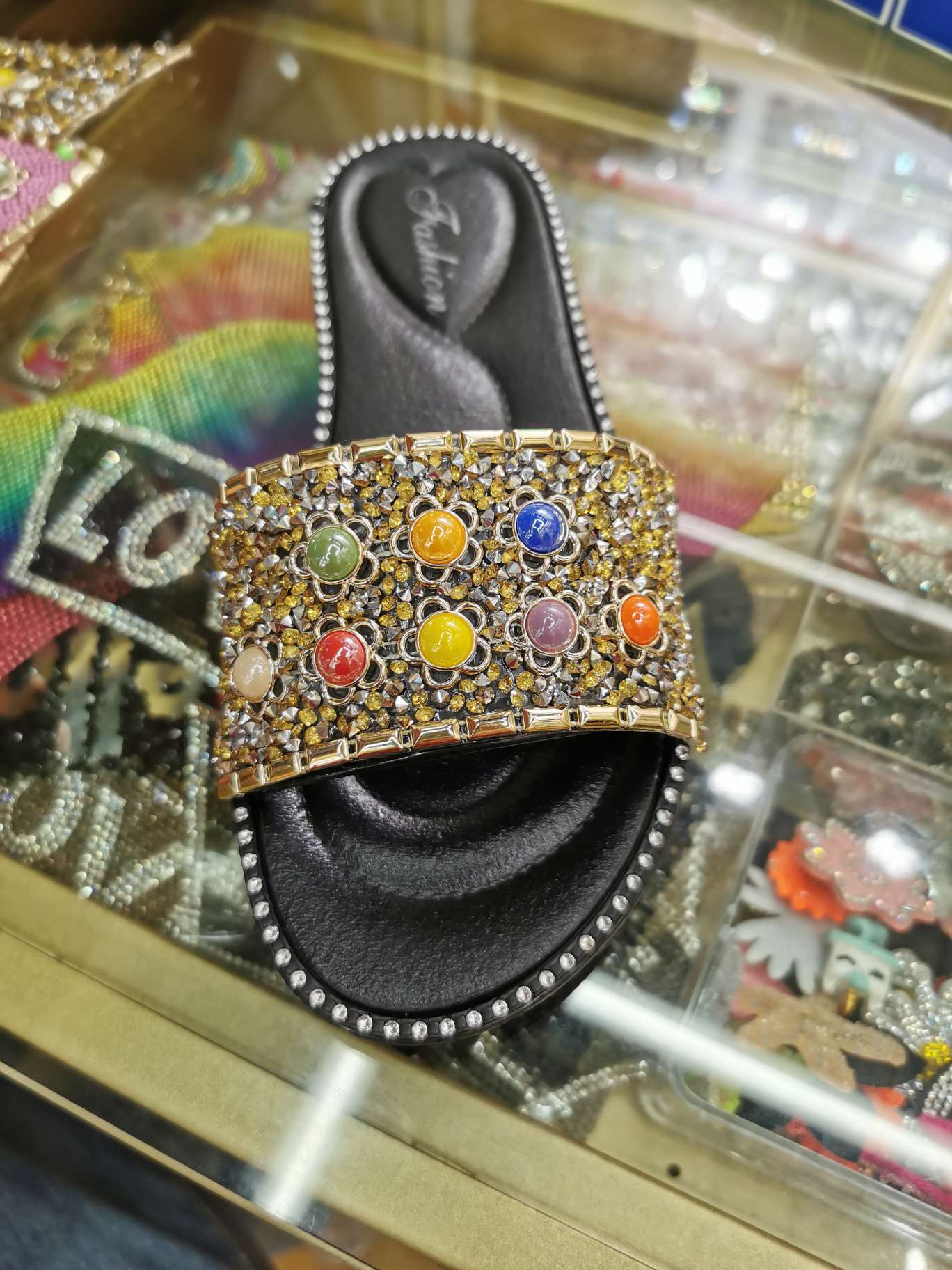 女式休闲单鞋实物图