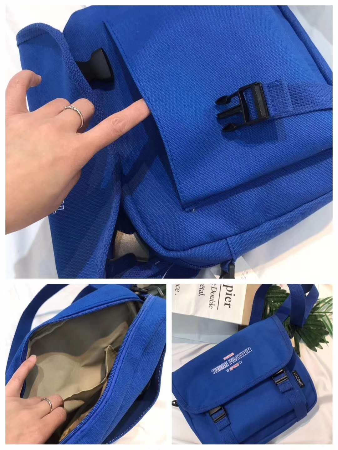 休闲包白底实物图