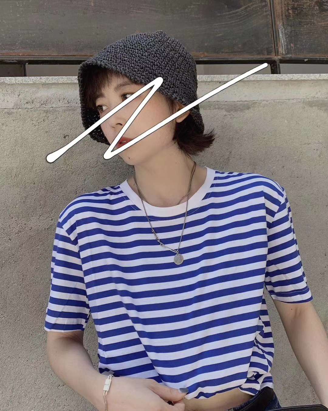 休闲裤实物图
