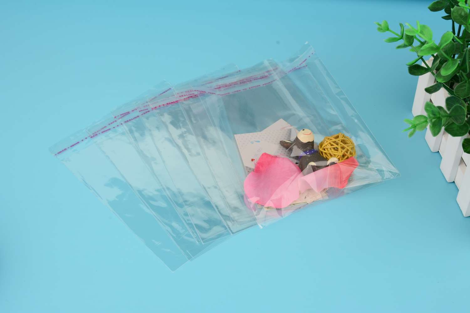 OPP袋，手机袋，袋等，13x17   饰品双层5丝 ，100个一包。产品图