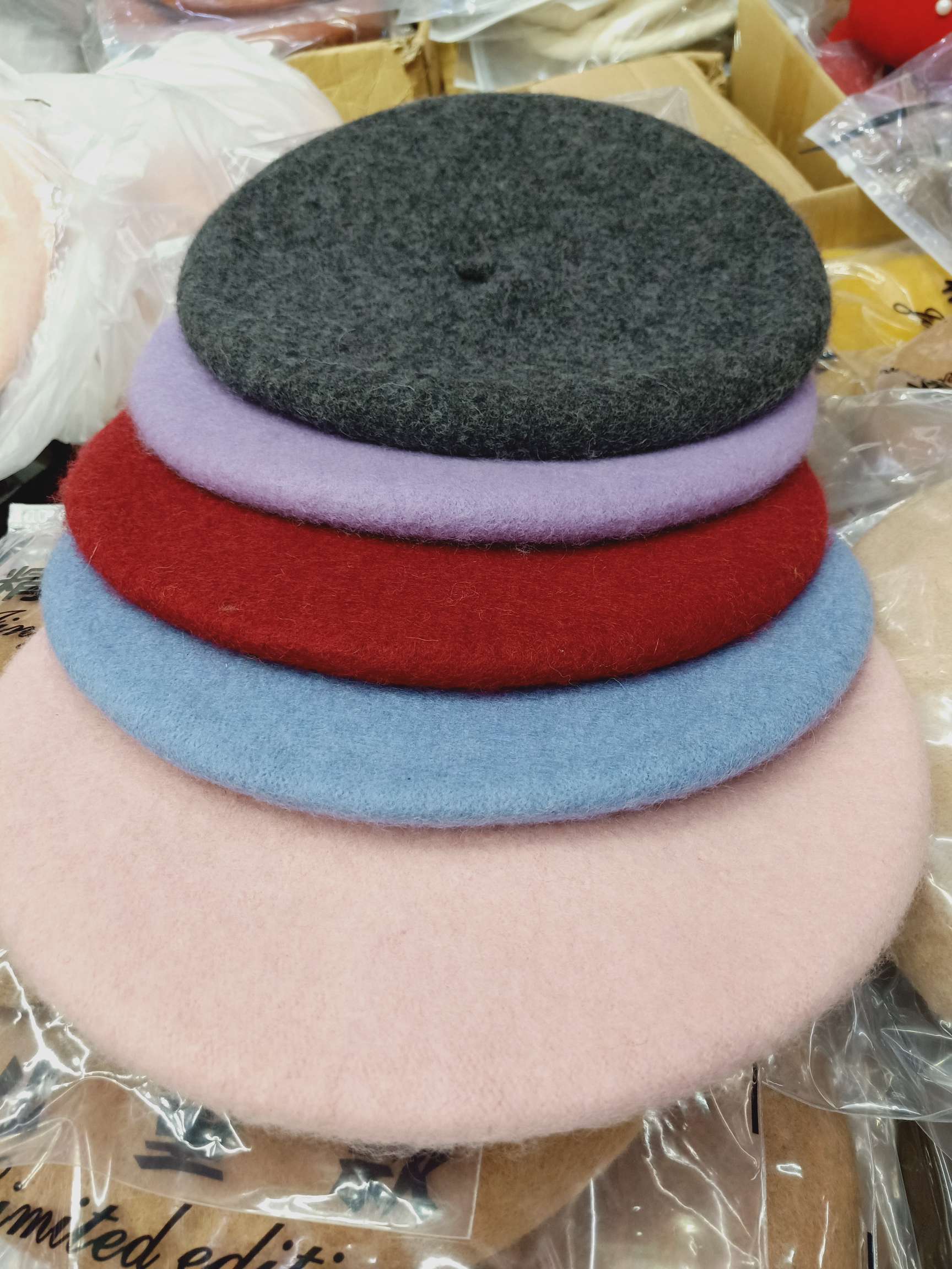 classic wool beret wool beret e-commerce explosion korean version explosion shade breathable fashion explosion