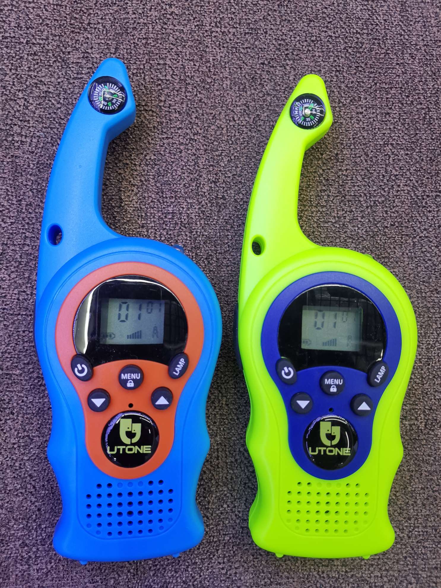 Factory direct cartoon mini children's toys outdoor supermarket restaurant beauty salon intercom undefined