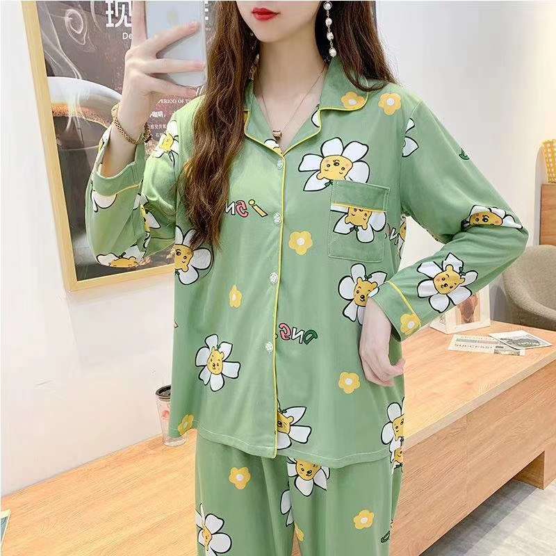 Knitted women's pajamas,