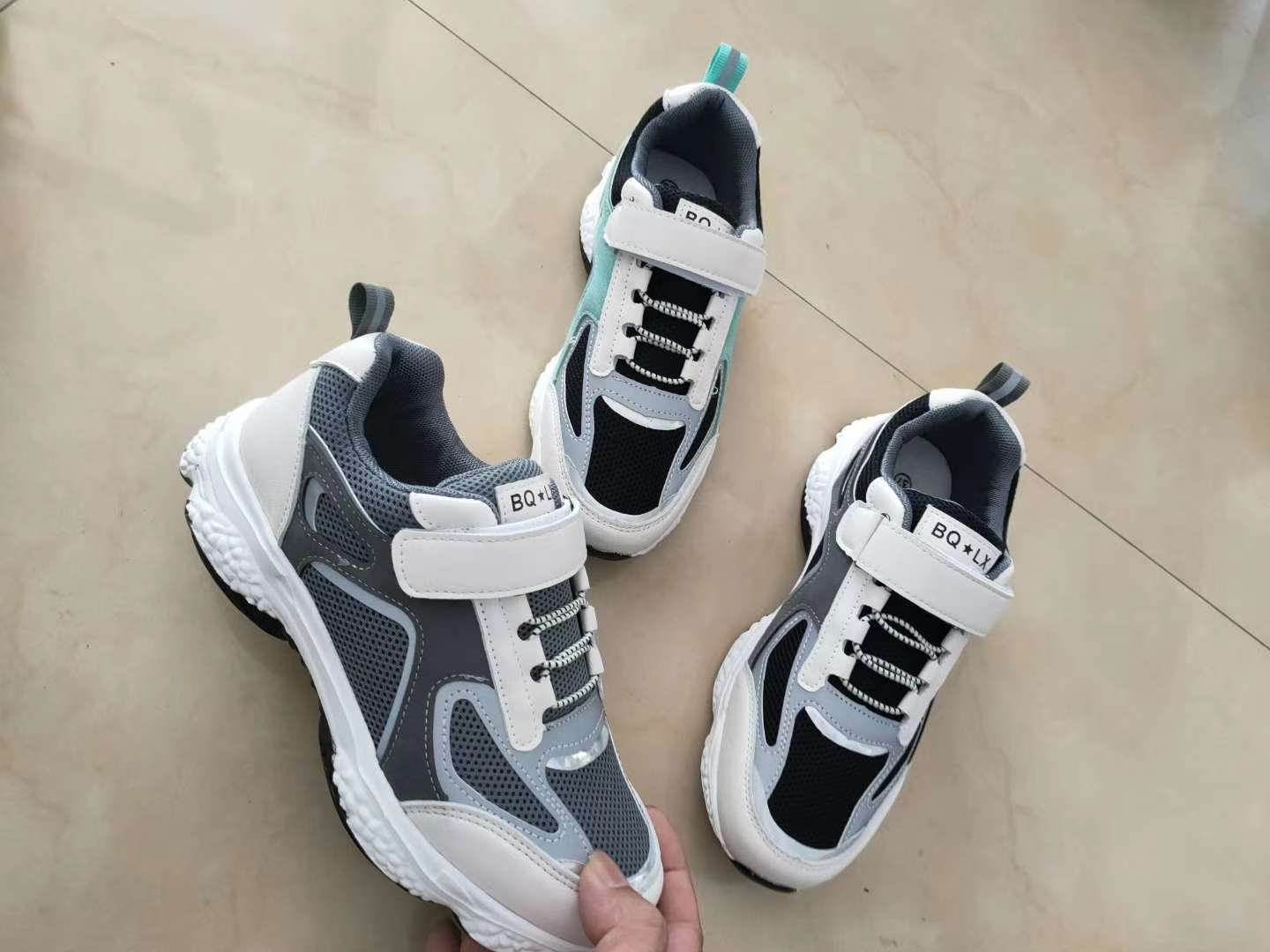 Jindian Trade, wholesale for foreign trade, Zhongtong Datong Children's Fashion Shoes, versatile and comfortable JD093 color sports shoes