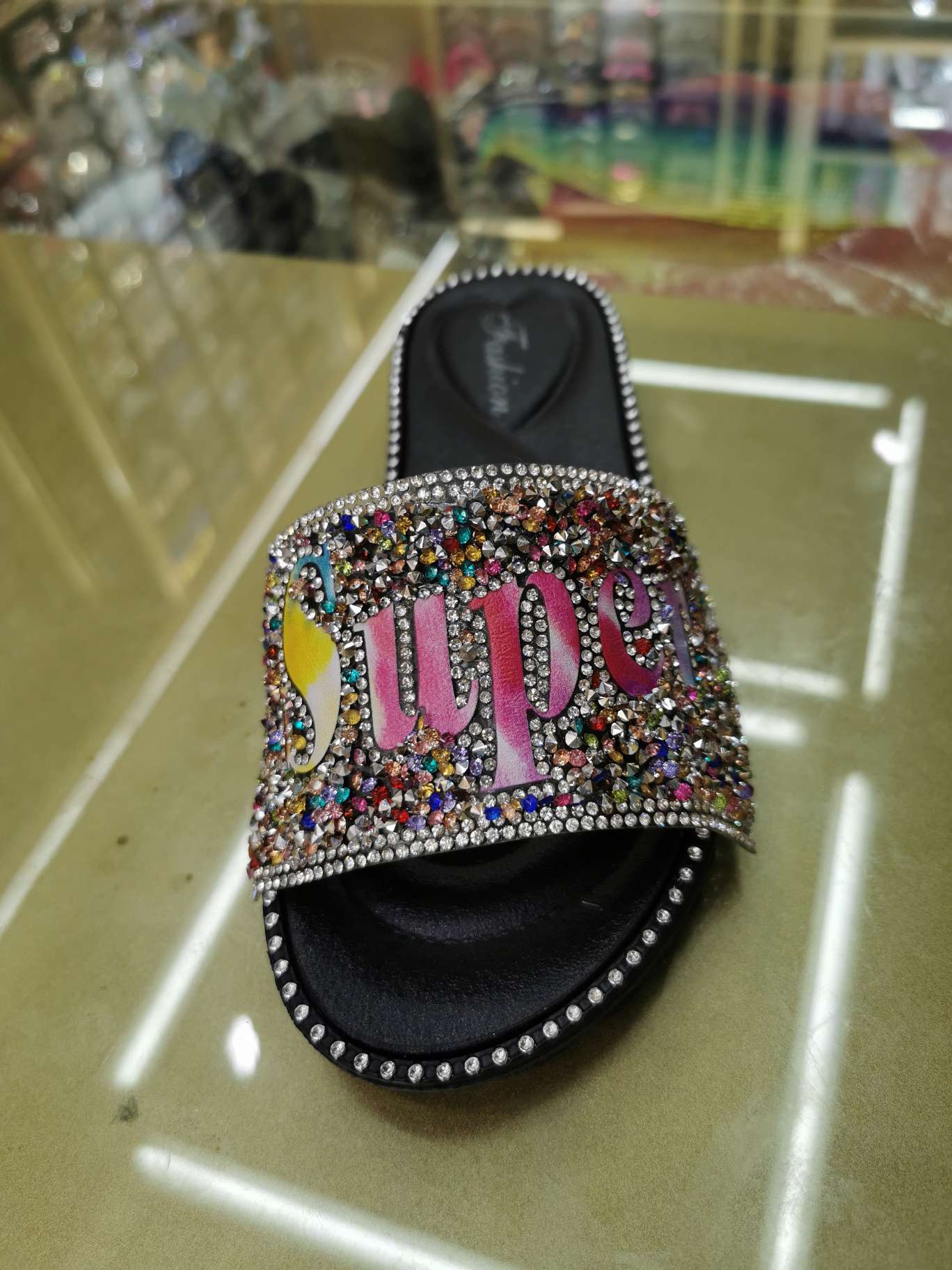 Sup upper toe shoe decoration