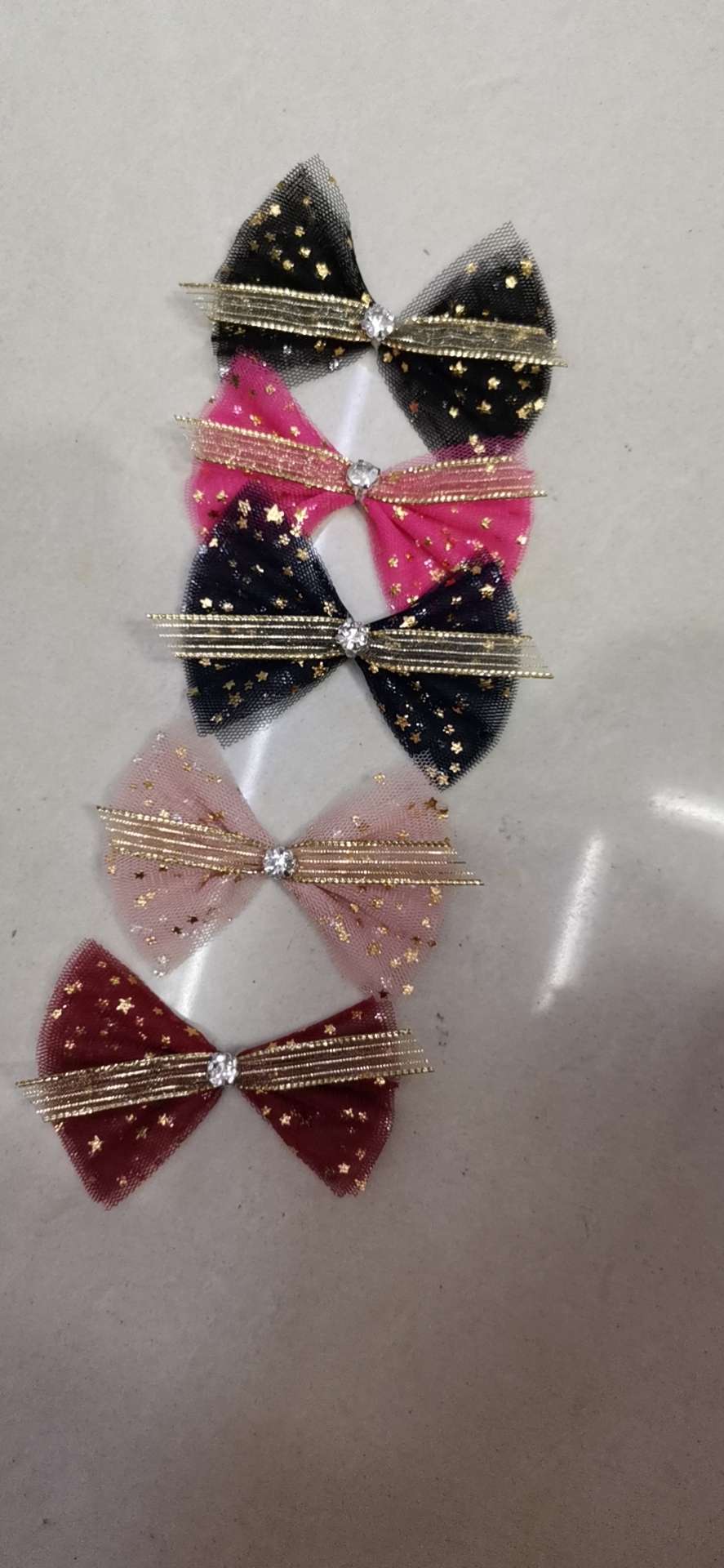 Sequin Bow Tie