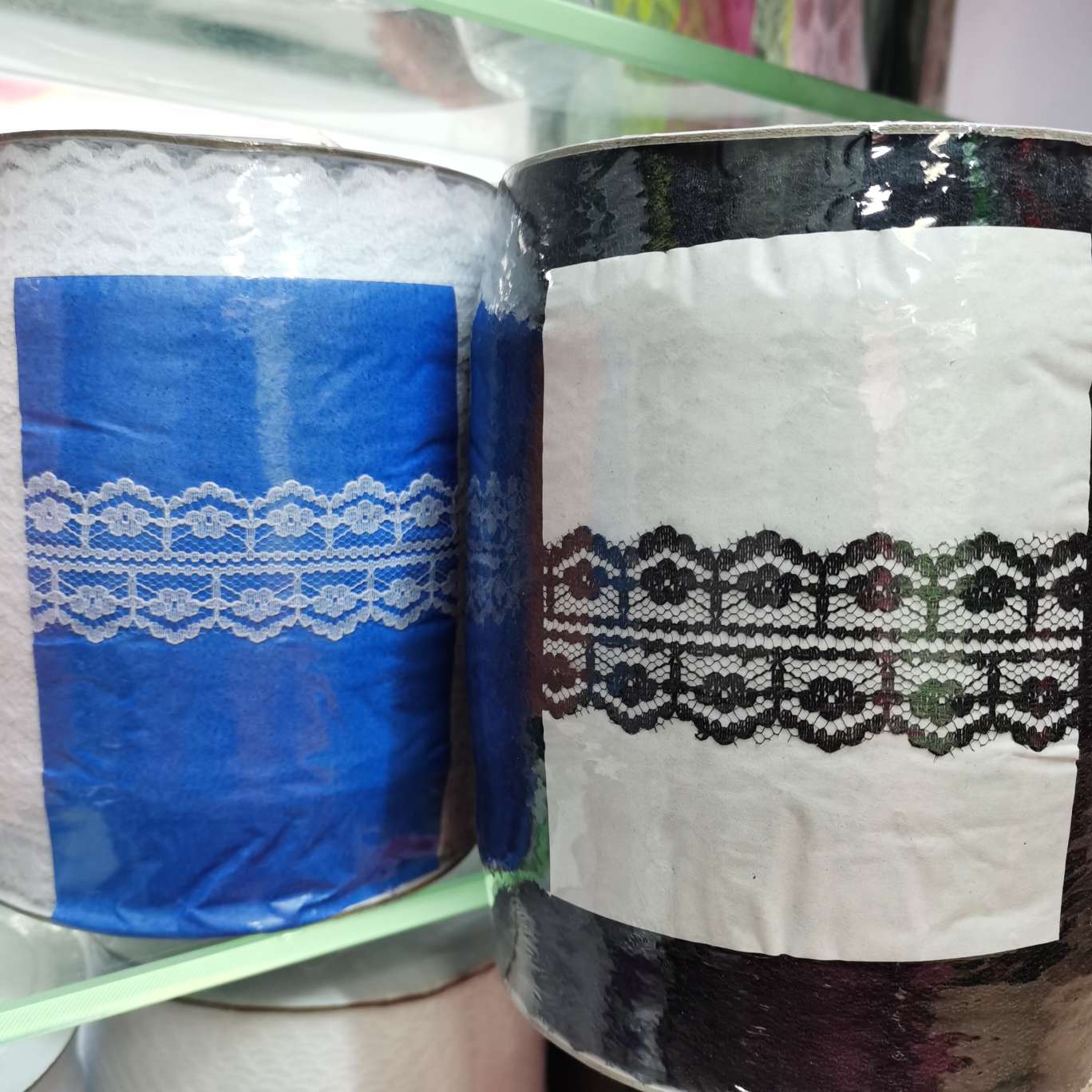 3.5CM symmetrical, non-elastic lace trim Specification image